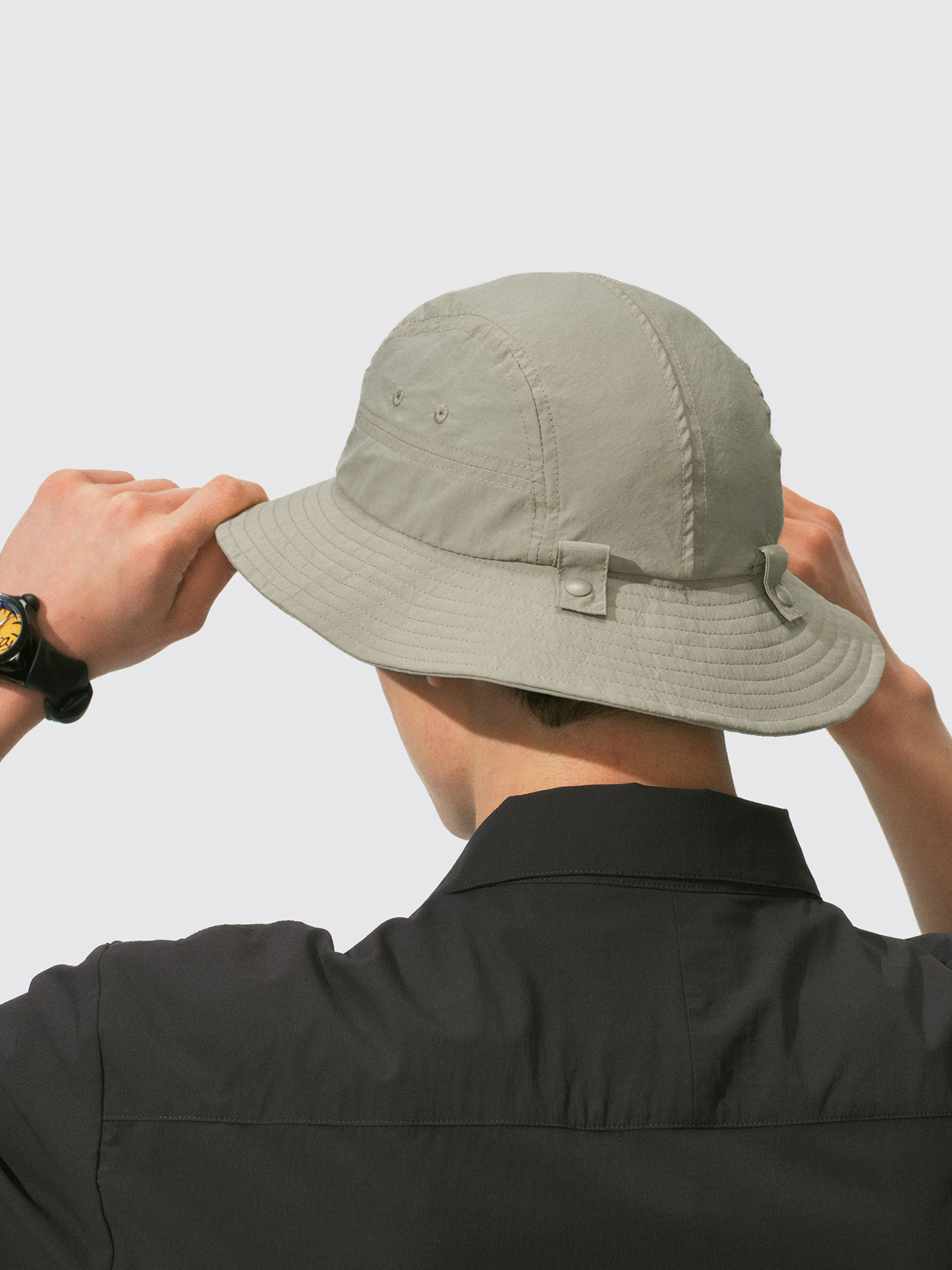 Driftclaw - UV Protection Detachable Neck Sun Flap Bucket Hat