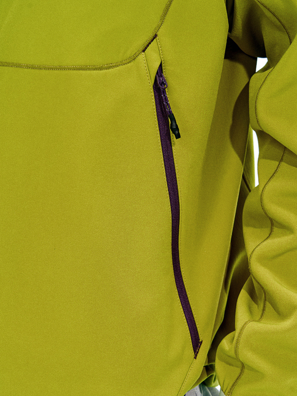 Driftcore - Unisex Teflon Water-Repellent Colorblock Stand Collar Jacket