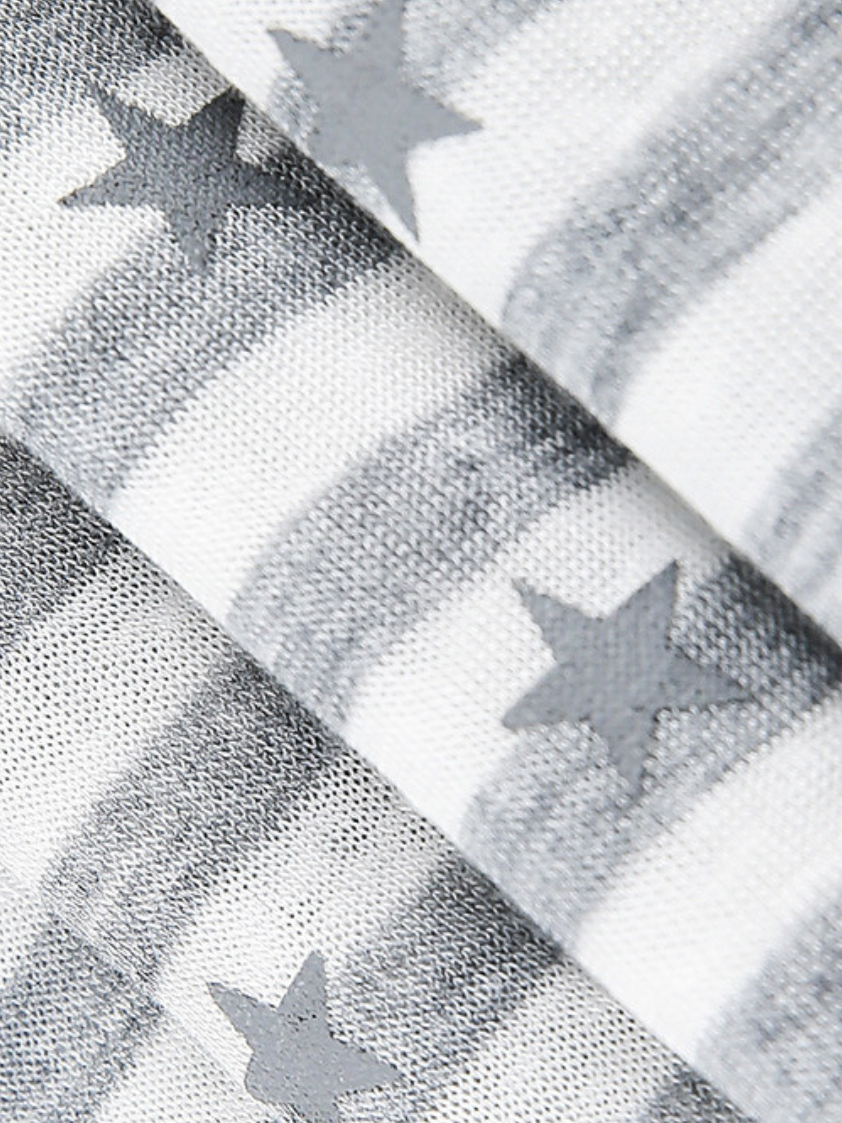 Ashdrift - Unisex Striped Star Lyocell Short Sleeve T-Shirt