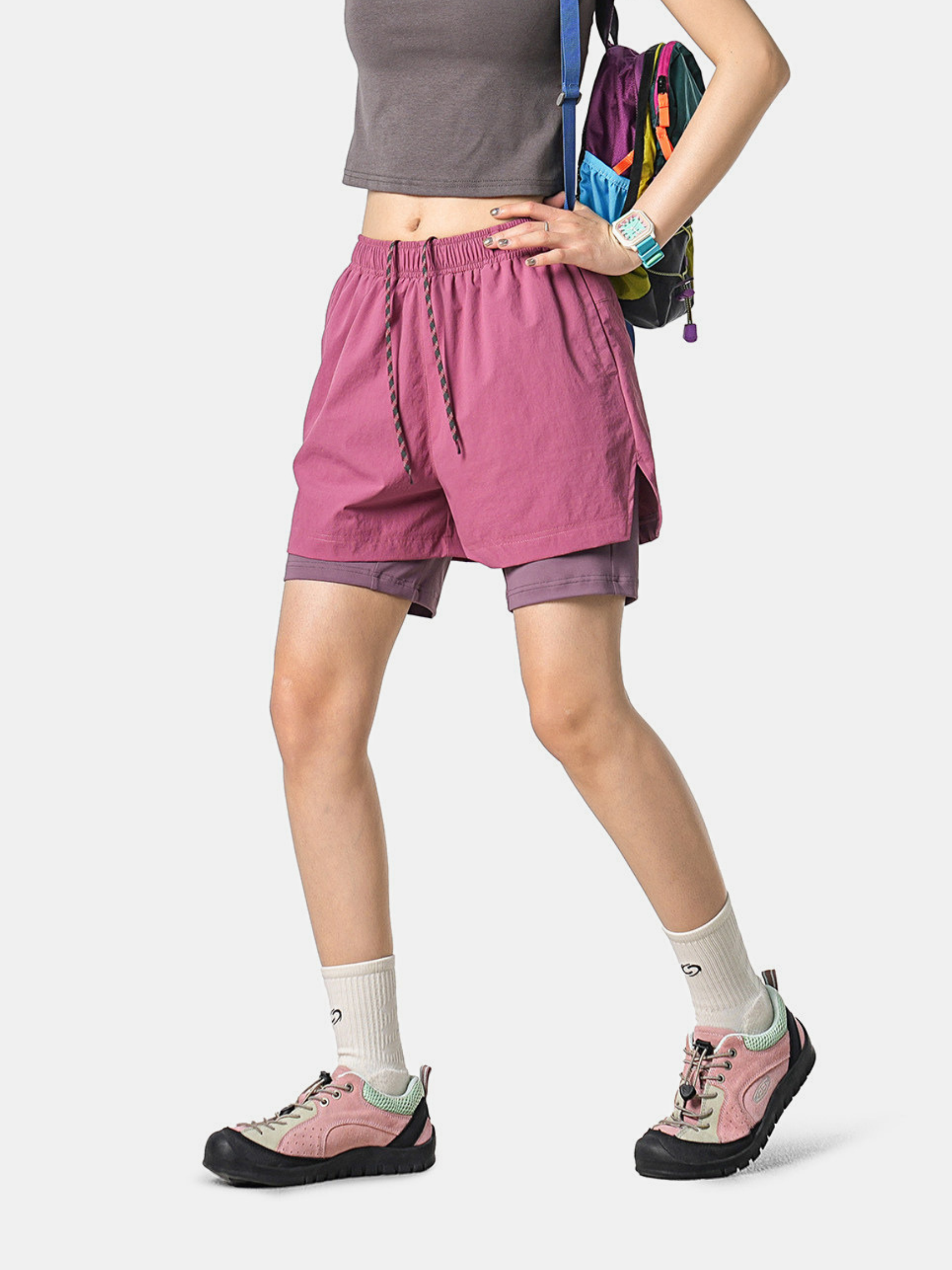 StillBay - 2-in-1 Ripstop Lightweight Athletic Shorts