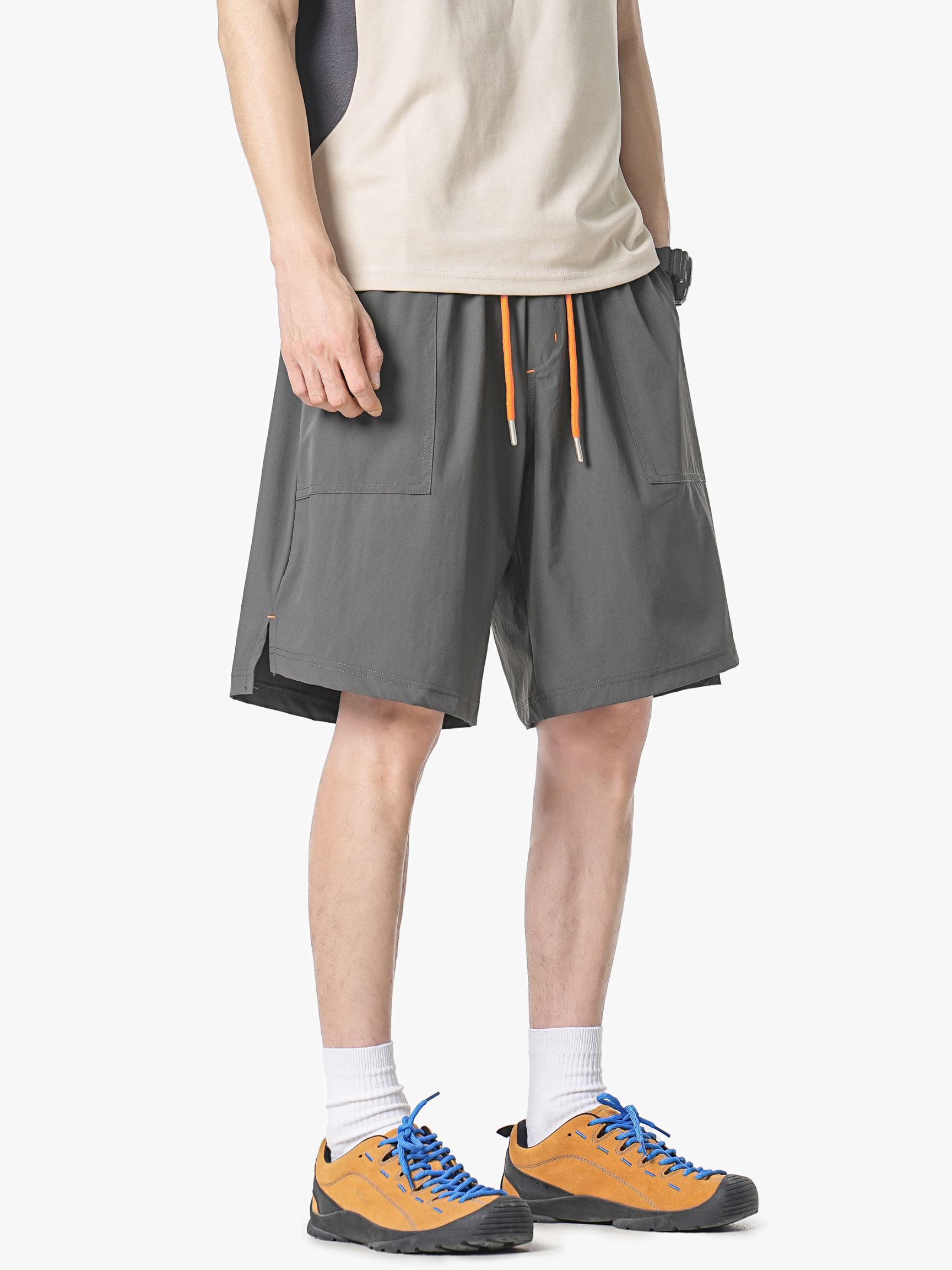 FrostShell - Unisex Cooling Breathable Wide-Leg Shorts