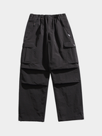 FoxPort - Unisex Loose Fit Fleece-Lined Paratrooper Pants