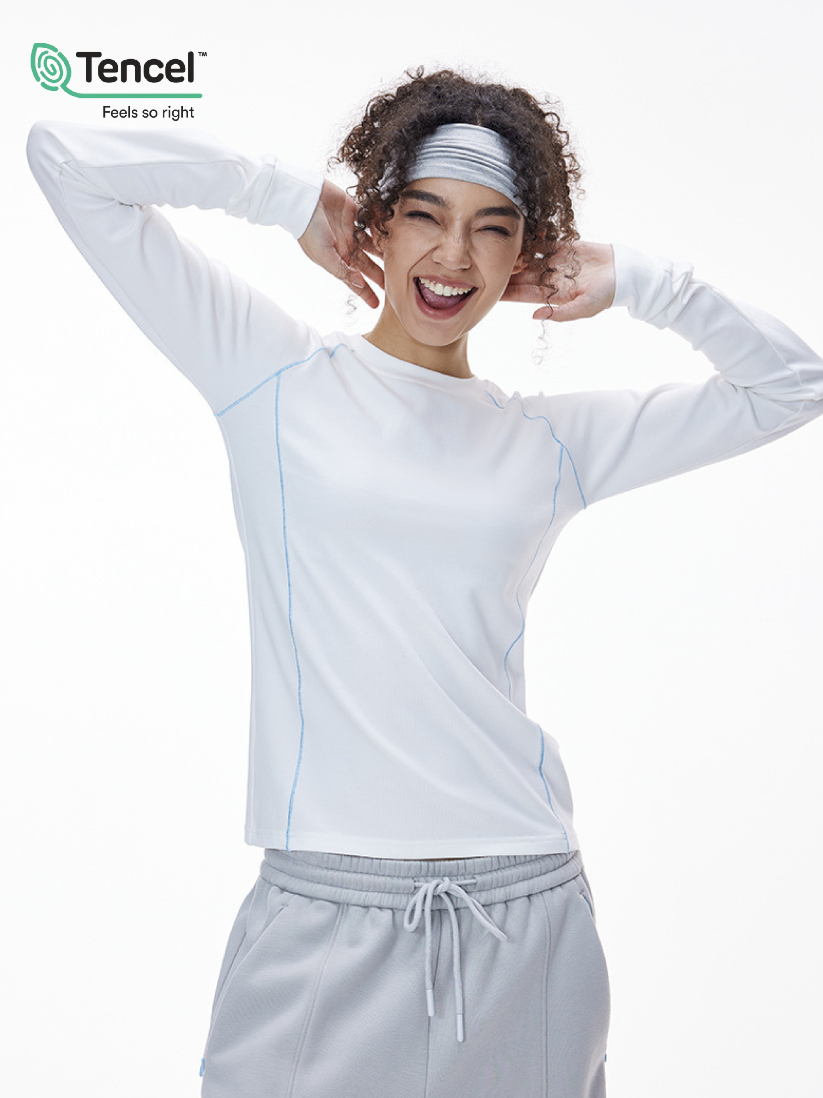Harrow - Unisex TENCEL™ Modal Dual-Tone Long Sleeve Tee