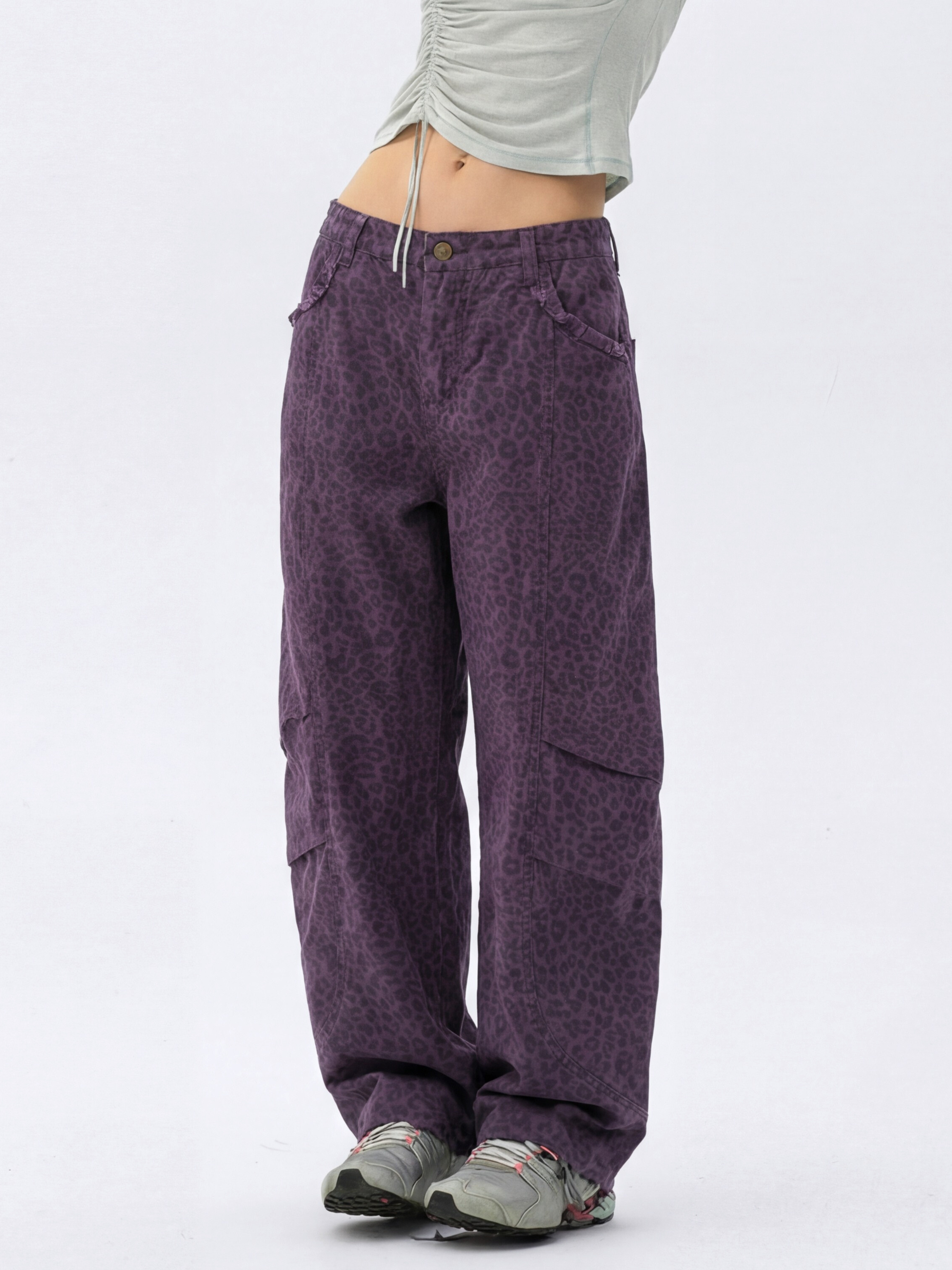 AlpineScope - Durable Cotton Curved Utility Cargo Pants