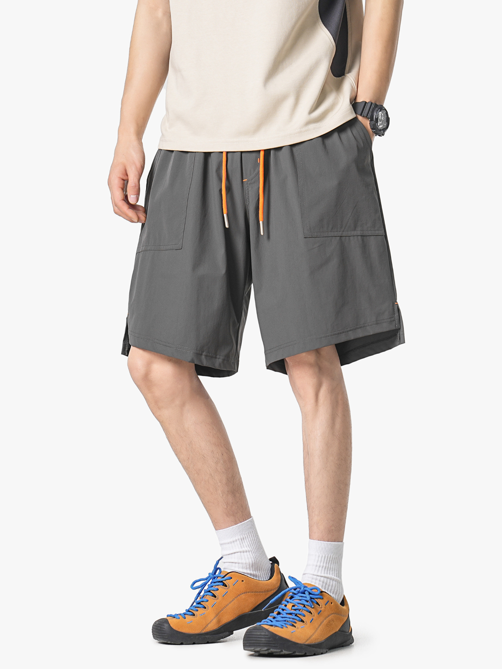 FrostShell - Unisex Cooling Breathable Wide-Leg Shorts