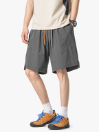 FrostShell - Unisex Cooling Breathable Wide-Leg Shorts