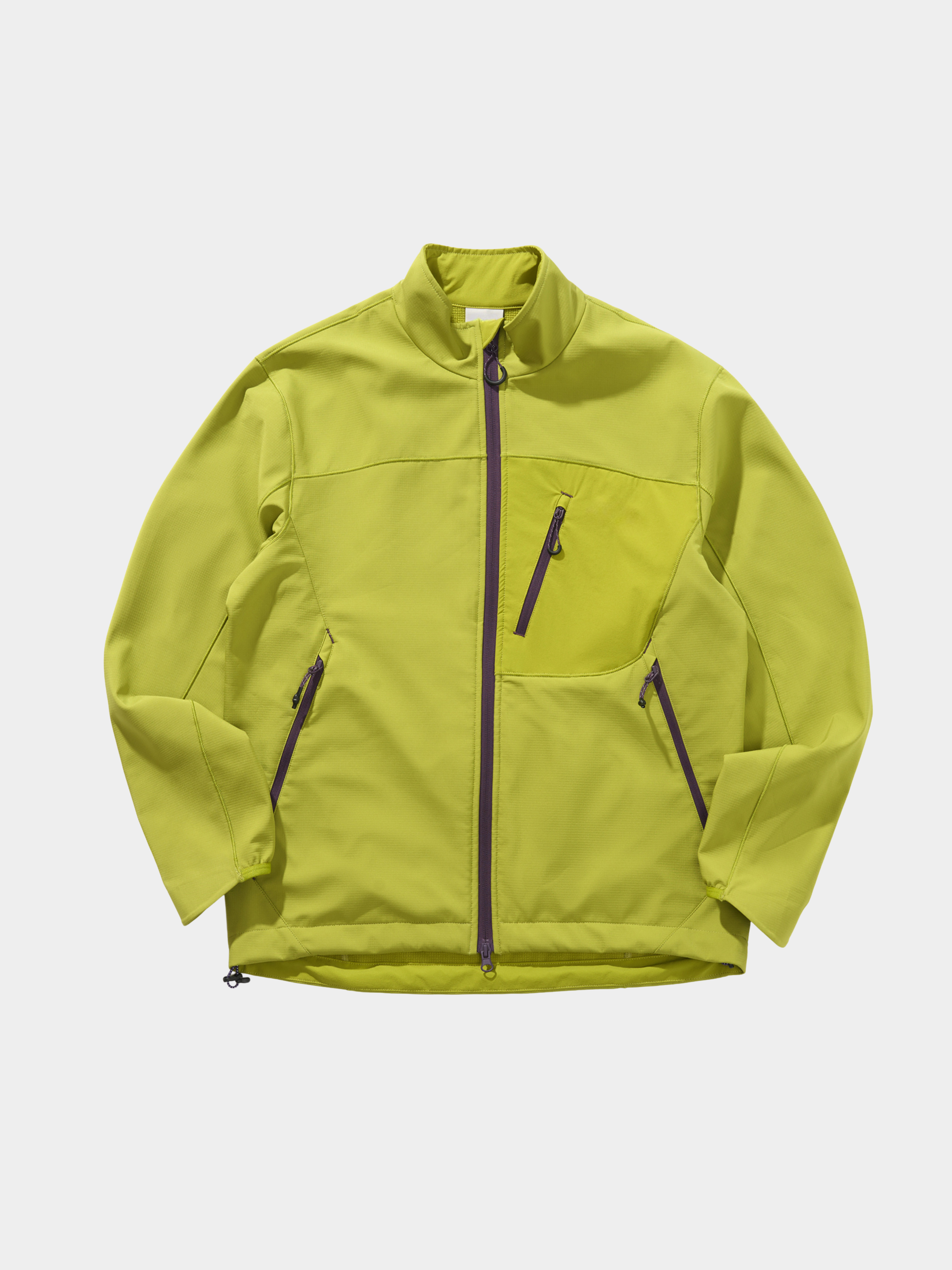 Driftcore - Unisex Teflon Water-Repellent Colorblock Stand Collar Jacket