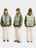 BluffTop - Unisex 90% White Duck Down Hand-Dyed Waterproof Down Vest