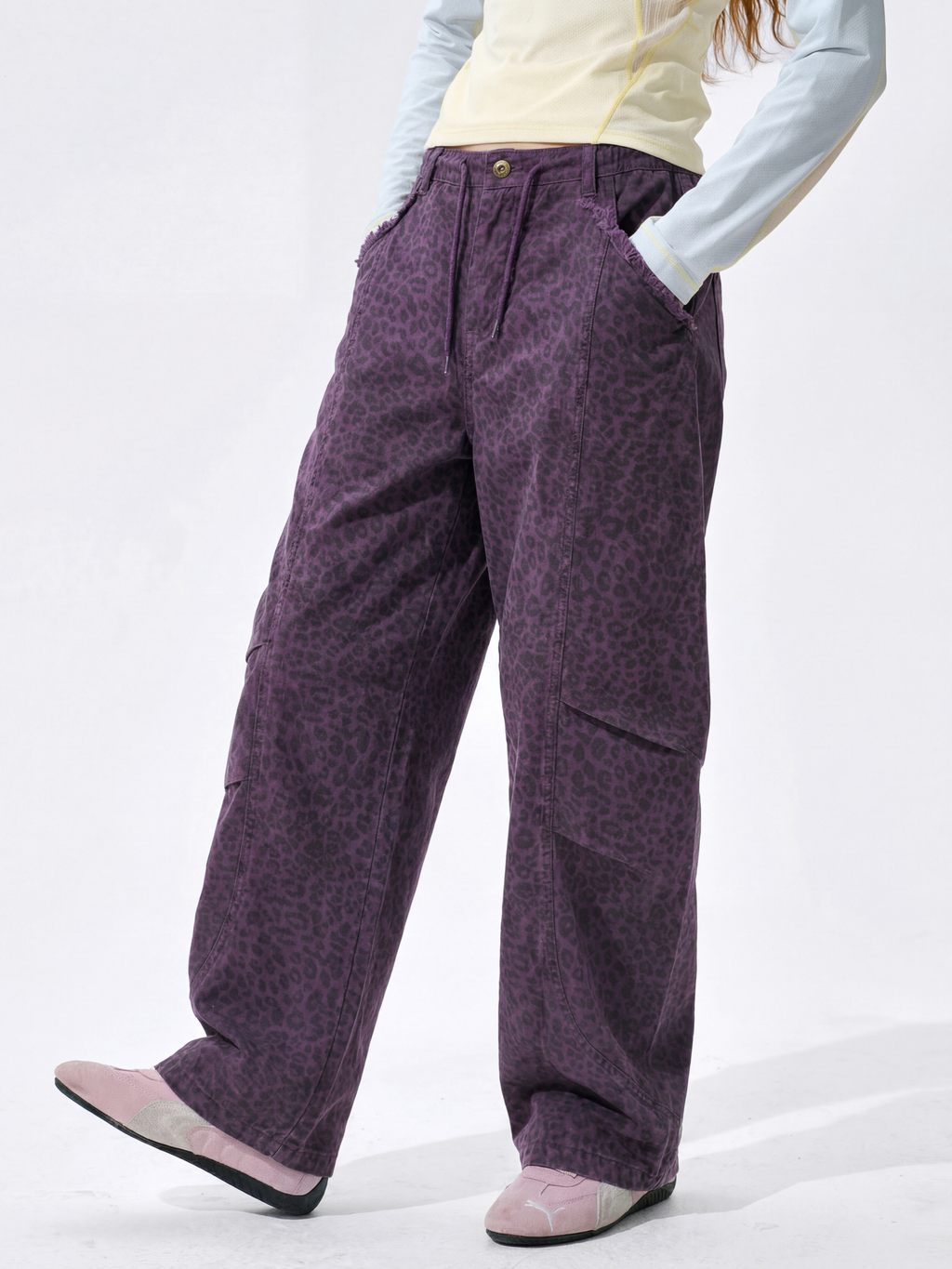 AlpineScope - Durable Cotton Curved Utility Cargo Pants