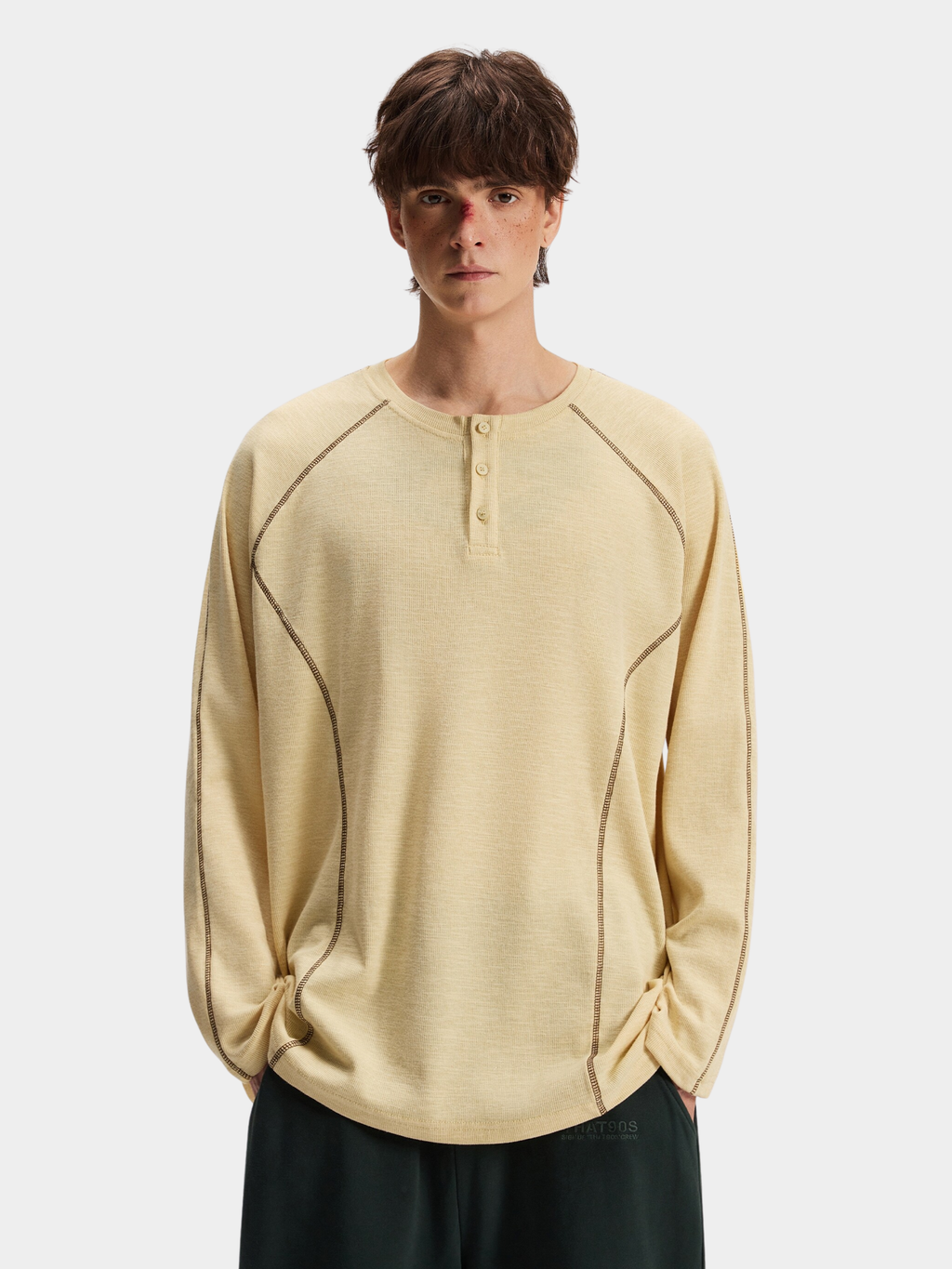Roam - Men's Cooling & Quick-Dry Contrast Performance Long Sleeve