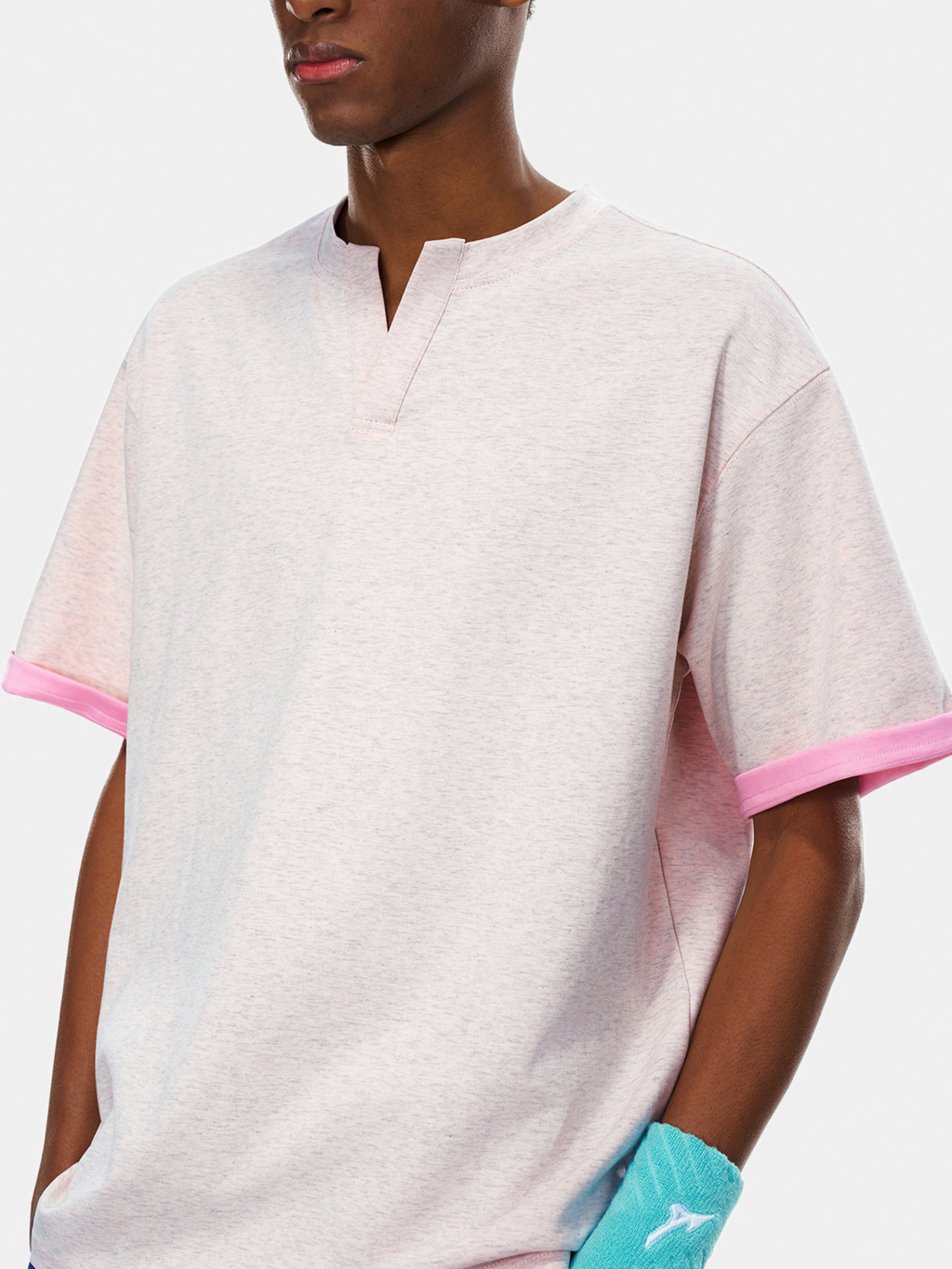 Thunderridge - Men's Layered Crew Neck T-Shirt