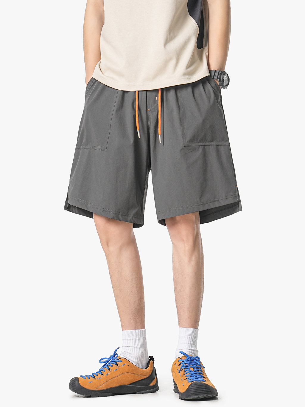 FrostShell - Unisex Cooling Breathable Wide-Leg Shorts