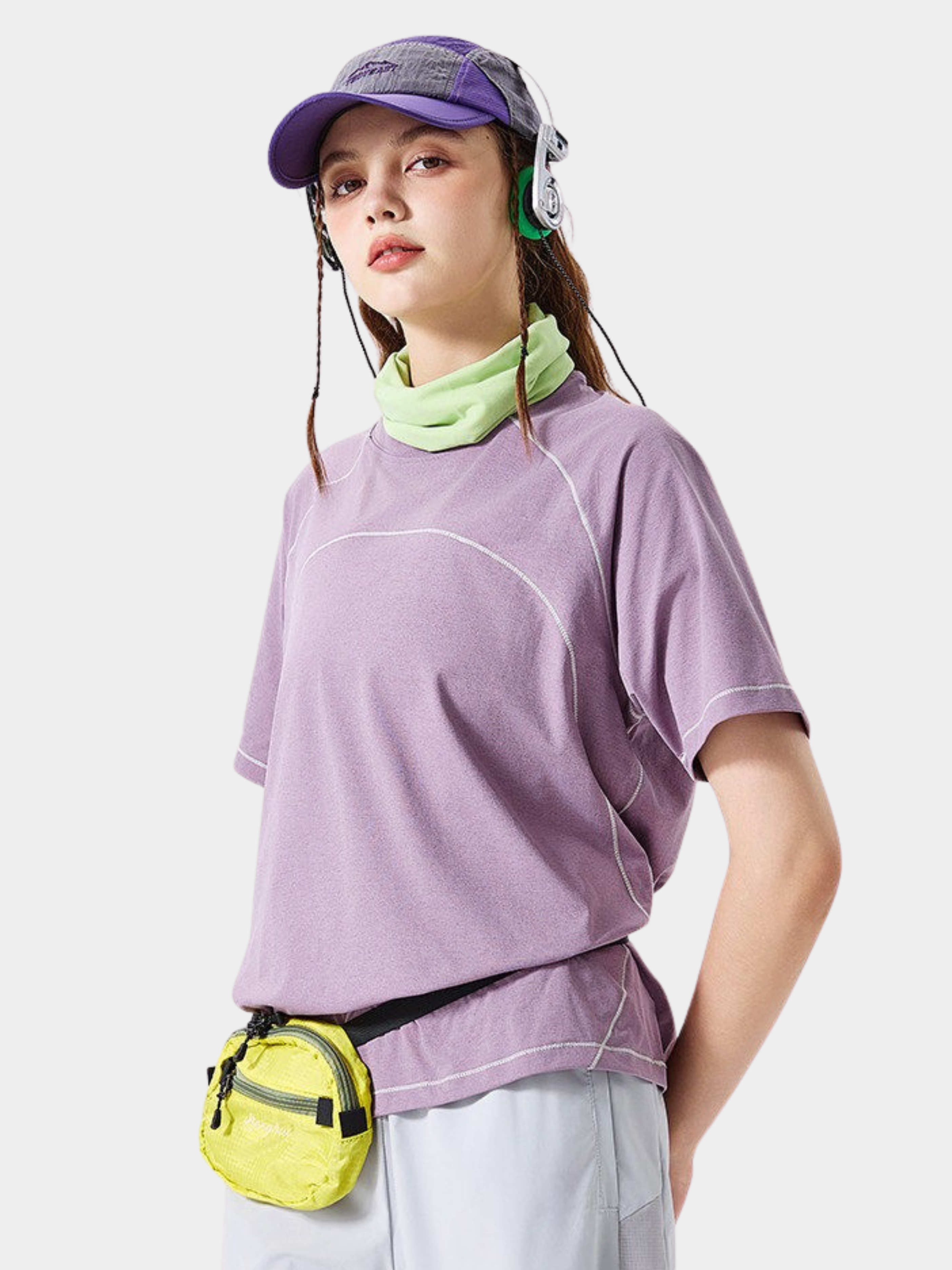 HighCliff - Unisex UPF50+ Protection Quick-Dry Athletic T-Shirt