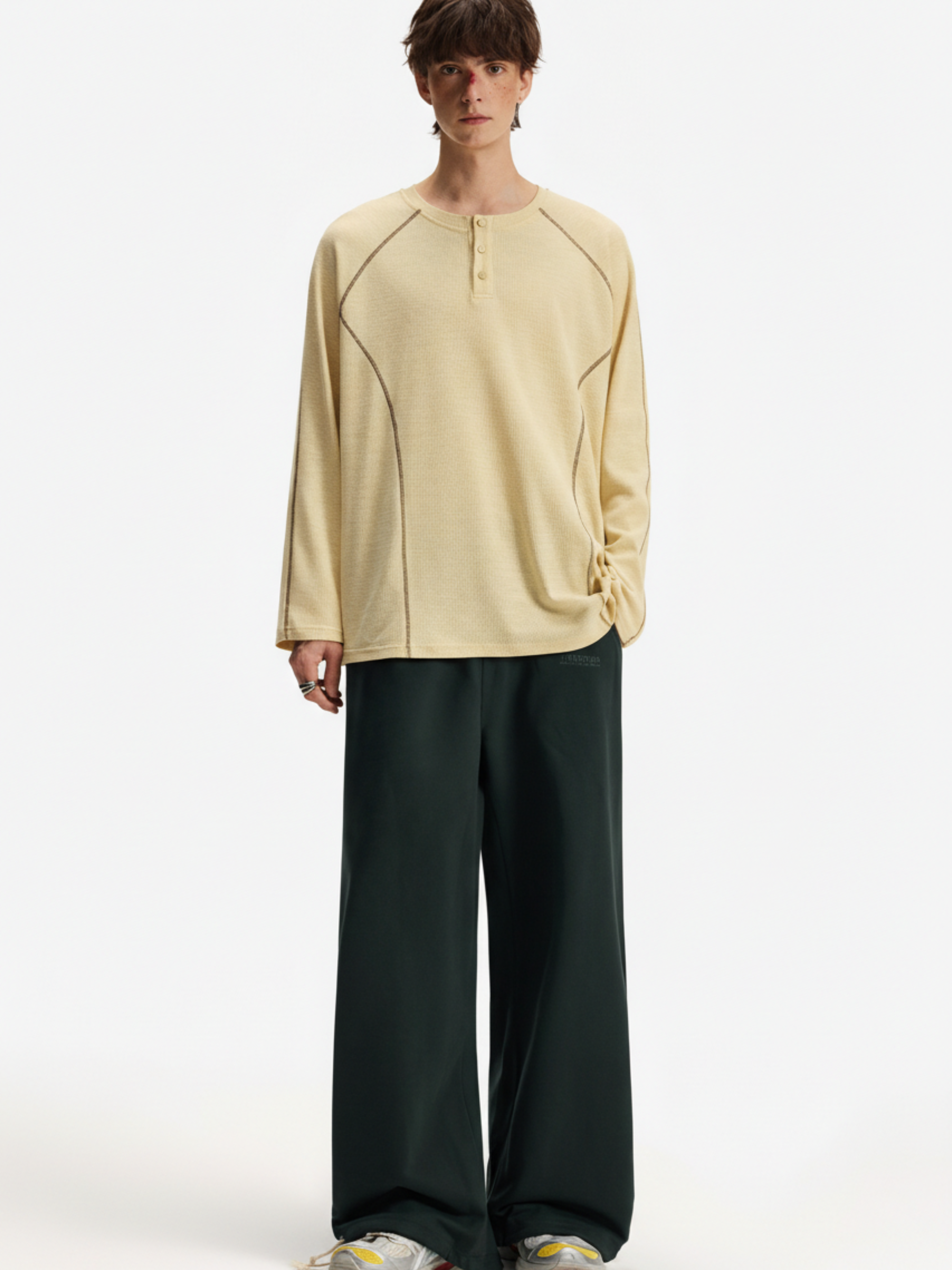 Roam - Men's Cooling & Quick-Dry Contrast Performance Long Sleeve