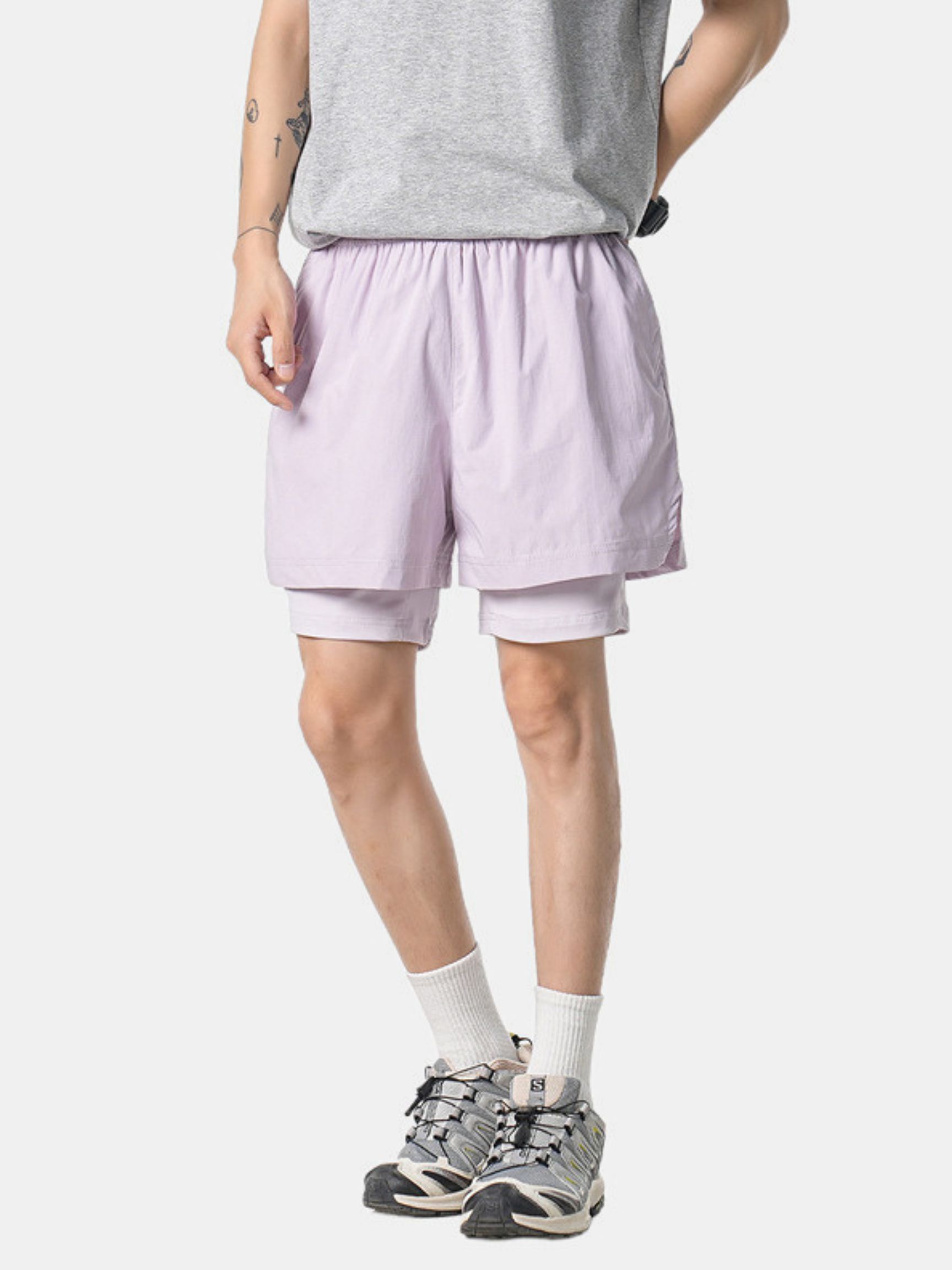 StillBay - 2-in-1 Ripstop Lightweight Athletic Shorts