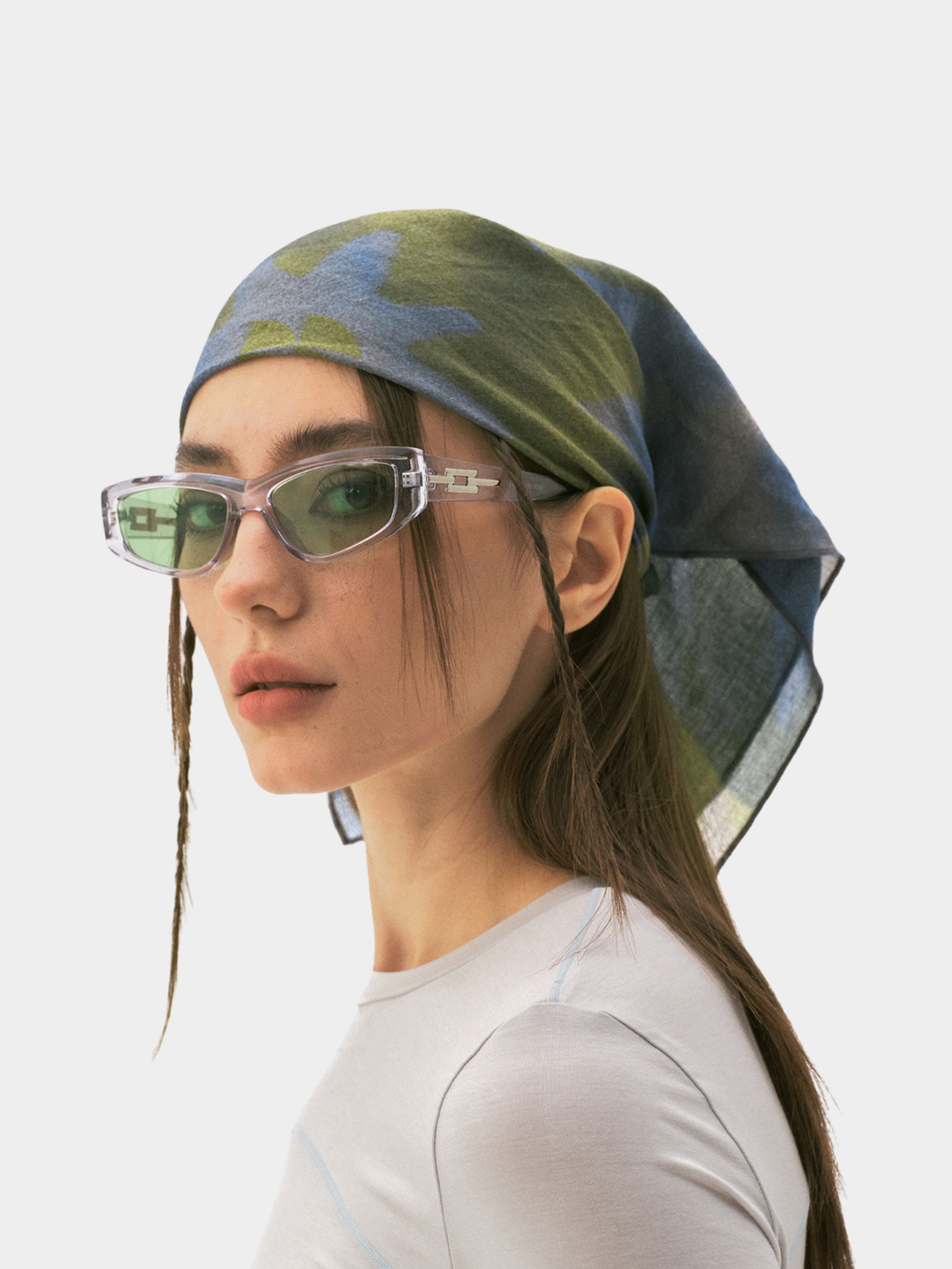 Ravencrest - Ramie-Cotton Abrasion-Resistant Patterned Headscarf