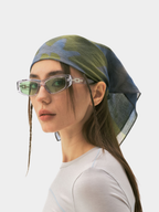 Ravencrest - Ramie-Cotton Abrasion-Resistant Patterned Headscarf
