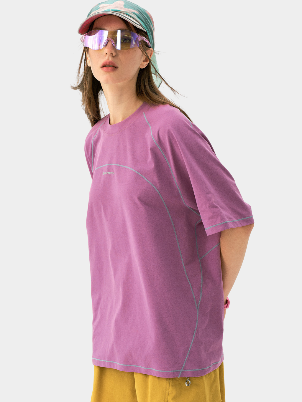 Emberreach - Unisex UPF50+ Moisture-Wicking Antibacterial Crewneck T-Shirt