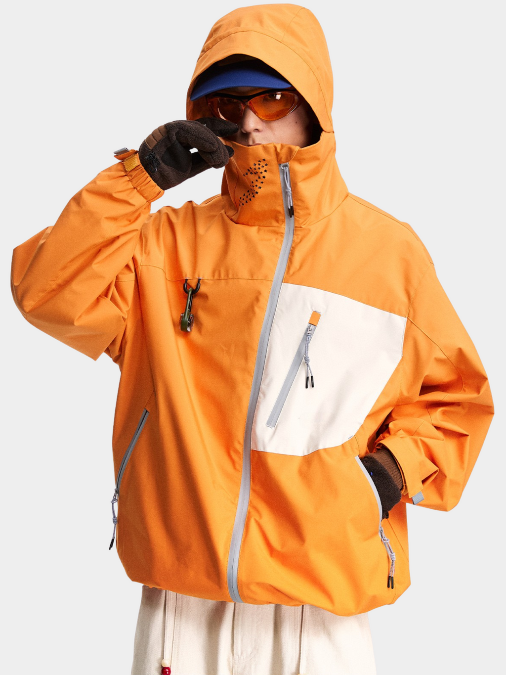 EchoPort - Water-Repellent & Windproof Colorblock Hard Shell Jacket