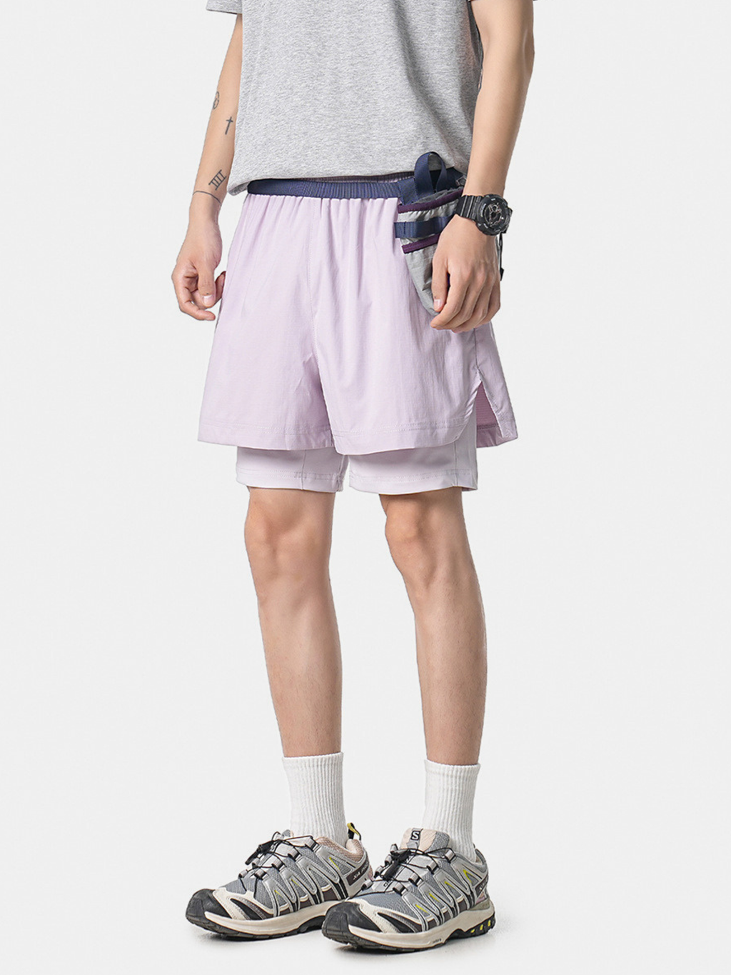 StillBay - 2-in-1 Ripstop Lightweight Athletic Shorts