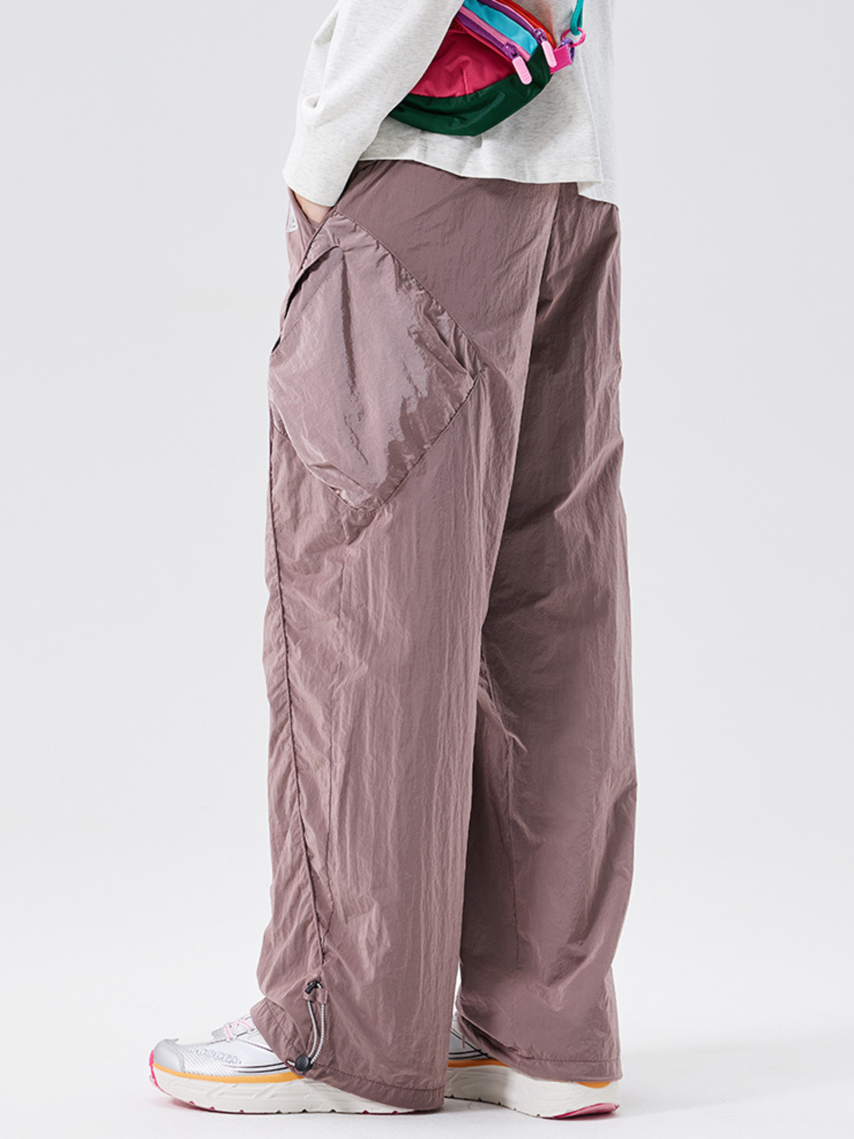 Moonpath - Unisex Metal Nylon 3-Proof Water-Repellent Hiking Pants