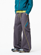 Firesurge - Unisex Contrast-Panel Water-Repellent Paratrooper Pants