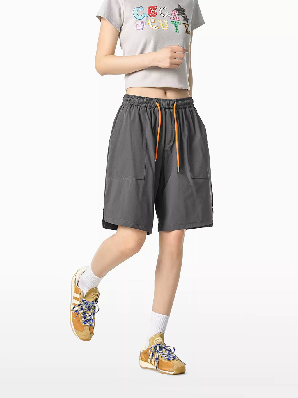FrostShell - Unisex Cooling Breathable Wide-Leg Shorts