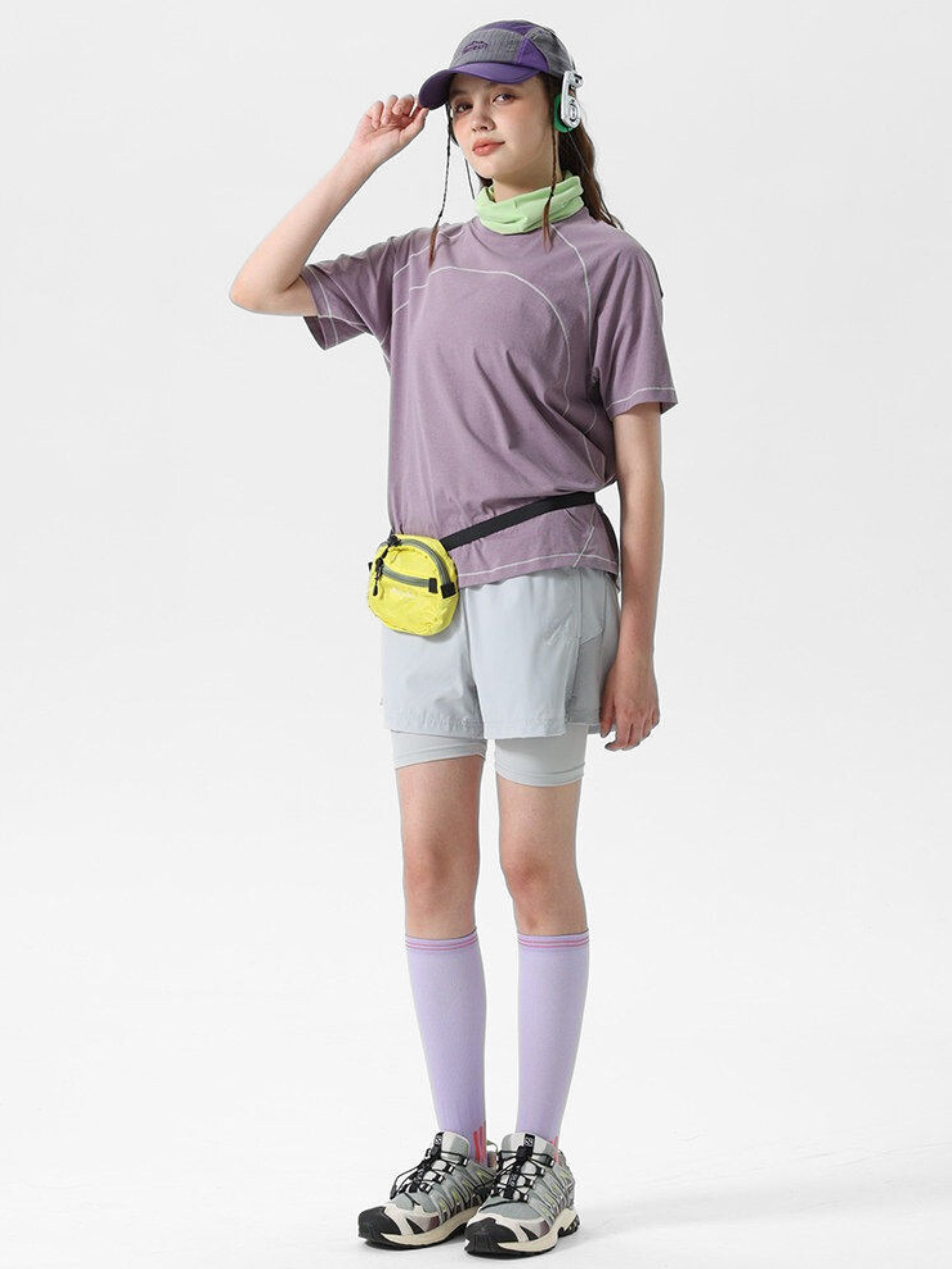 HighCliff - Unisex UPF50+ Protection Quick-Dry Athletic T-Shirt