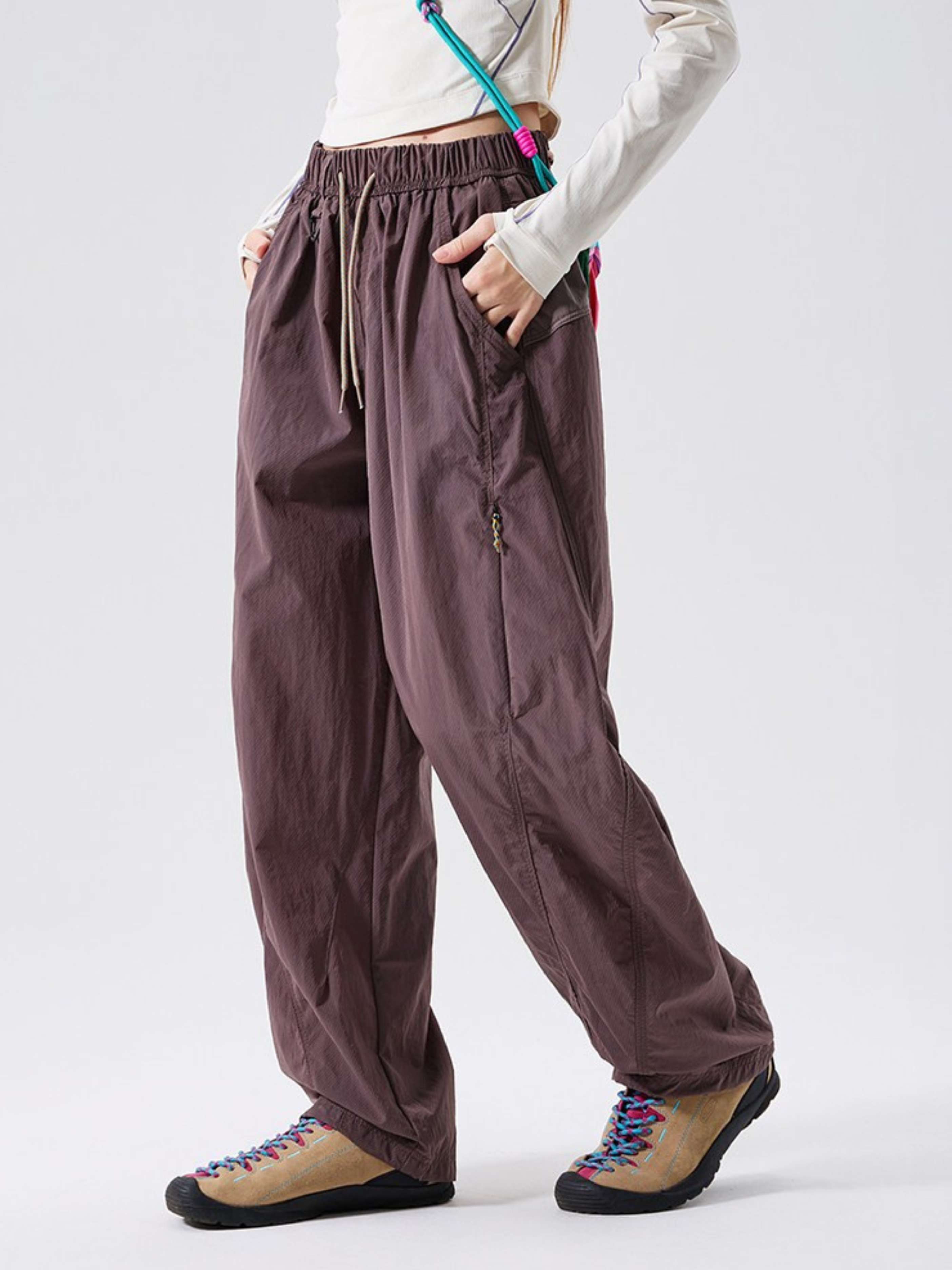 Outbound - Unisex Lightweight Quick-Dry Water-repellent Paratrooper Pants