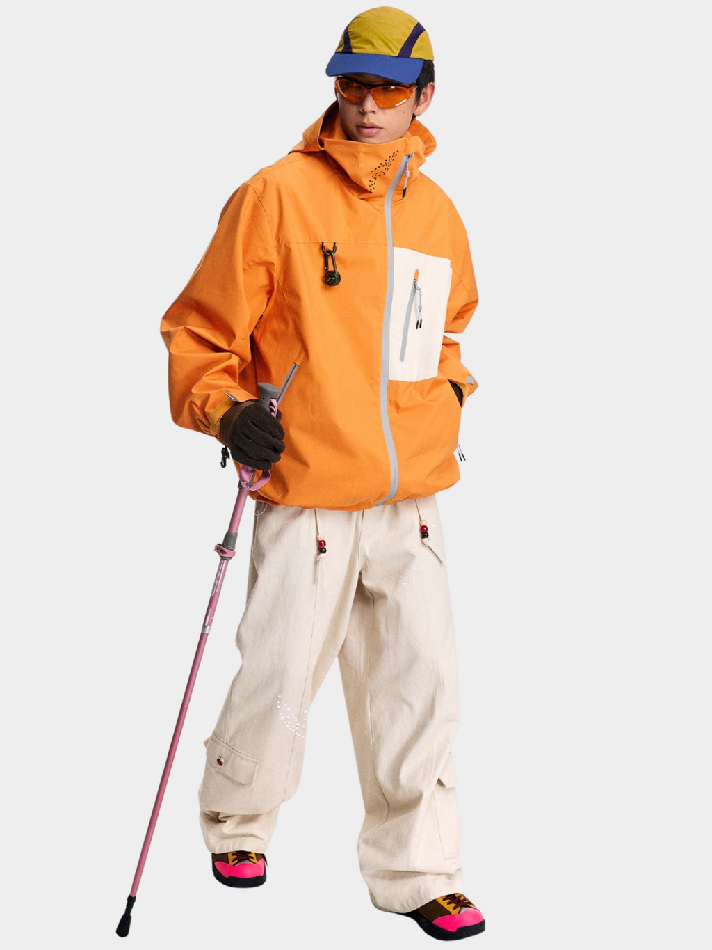 EchoPort - Water-Repellent & Windproof Colorblock Hard Shell Jacket