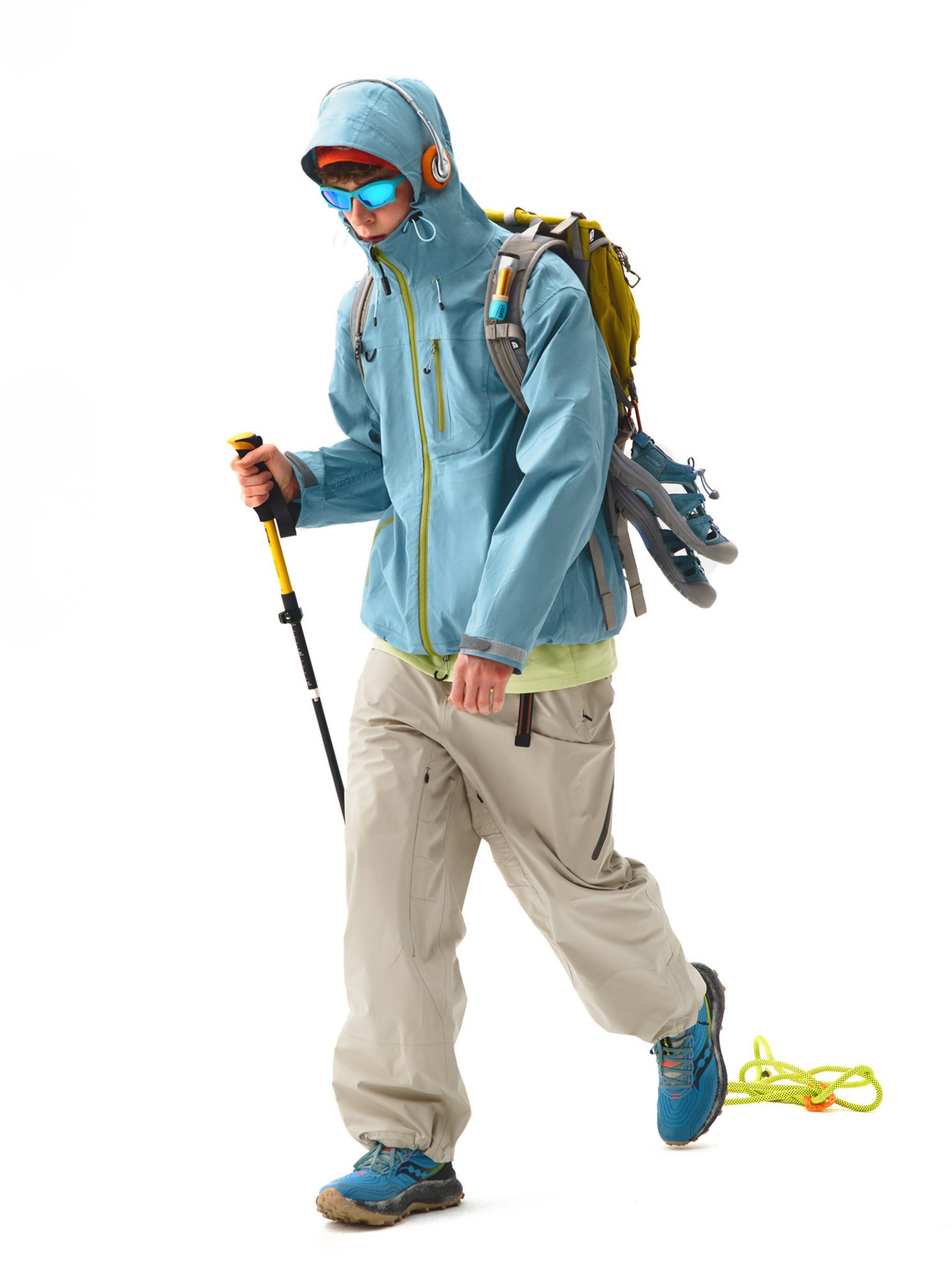 CampFlask - Men's 3-Layer Waterproof Hard Shell Jacket
