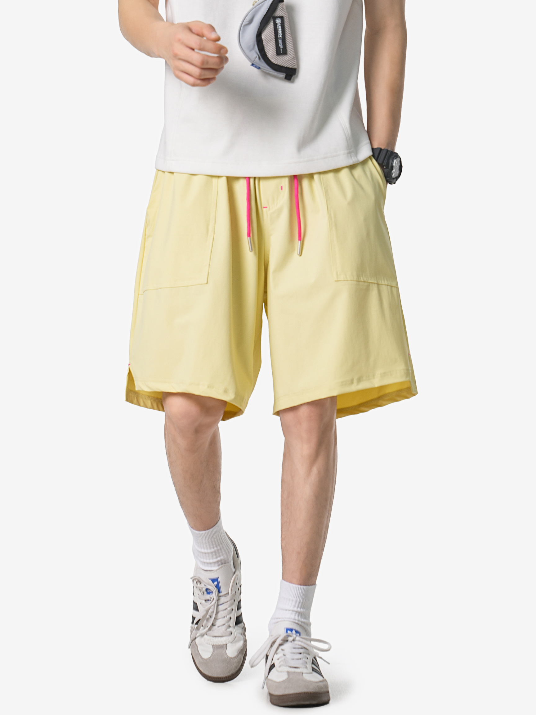 FrostShell - Unisex Cooling Breathable Wide-Leg Shorts