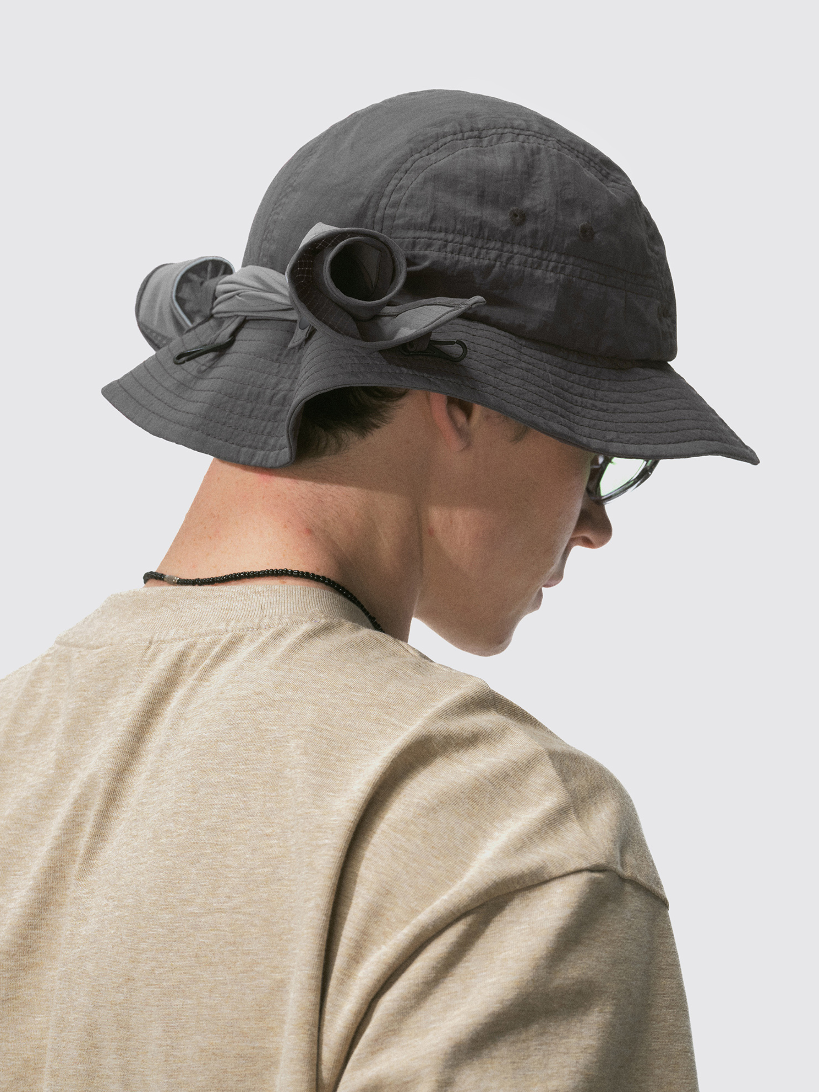 Driftclaw - UV Protection Detachable Neck Sun Flap Bucket Hat