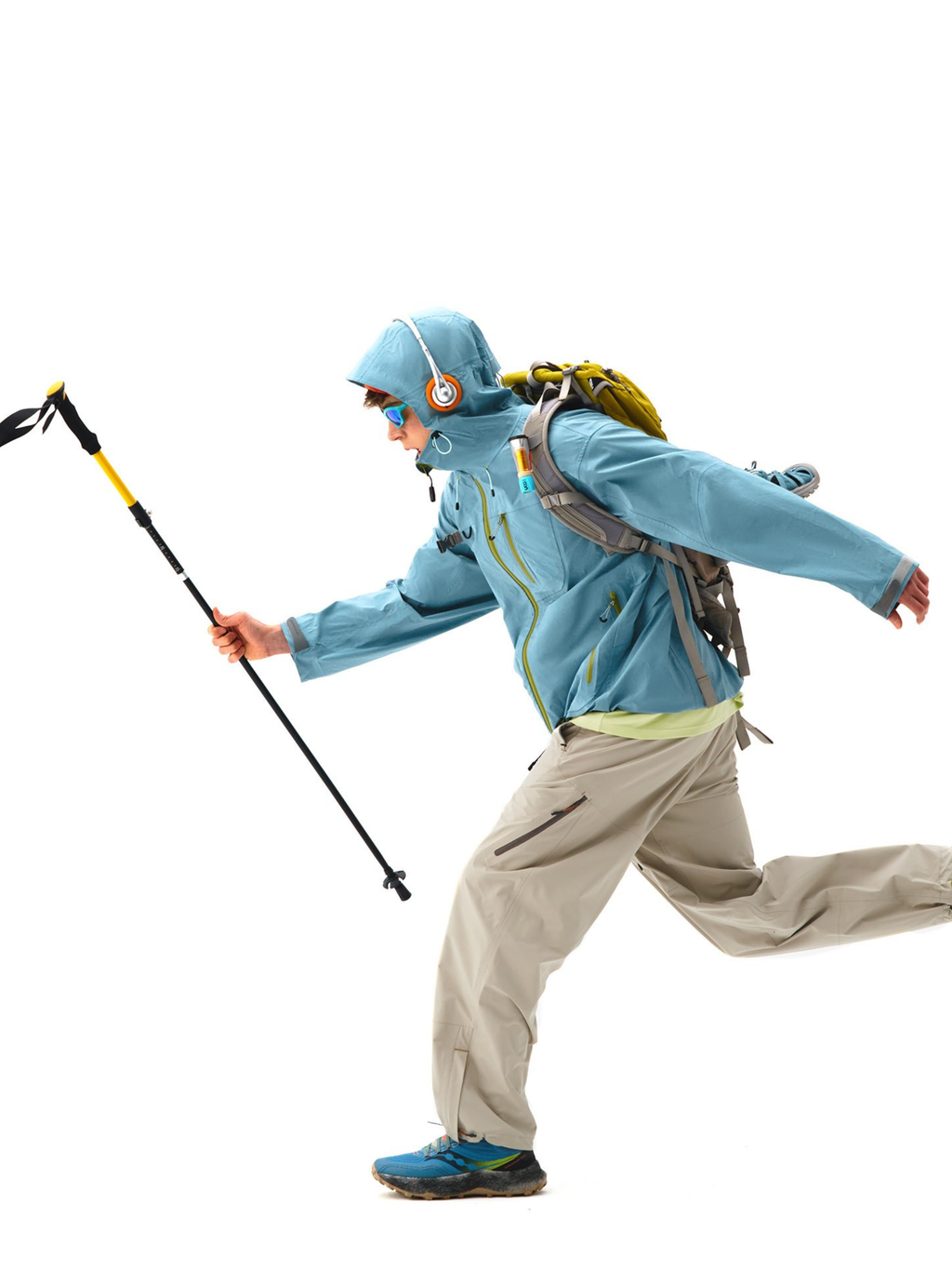 CampFlask - Men's 3-Layer Waterproof Hard Shell Jacket