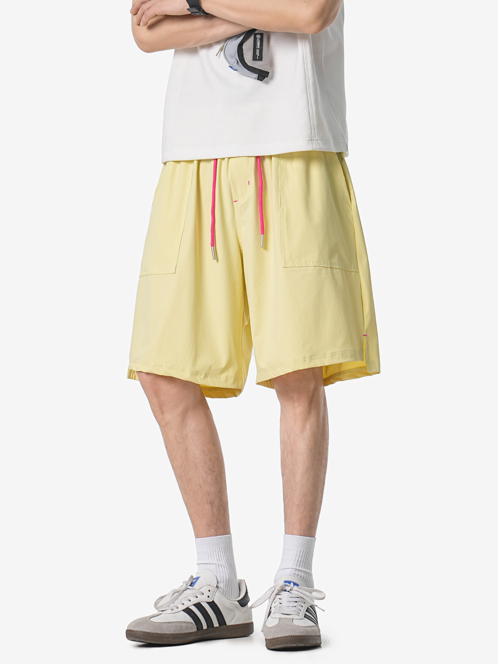 FrostShell - Unisex Cooling Breathable Wide-Leg Shorts