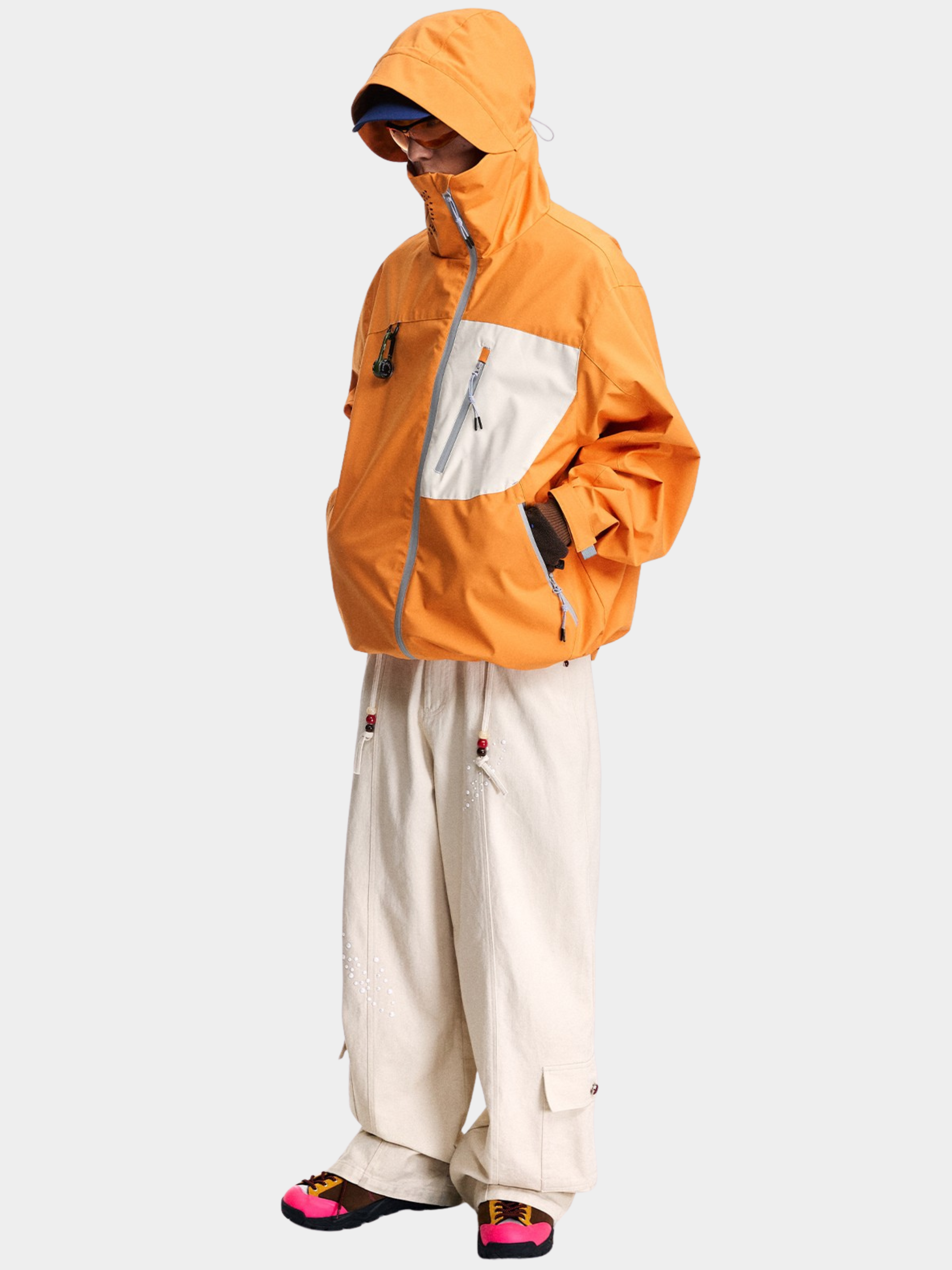 EchoPort - Water-Repellent & Windproof Colorblock Hard Shell Jacket