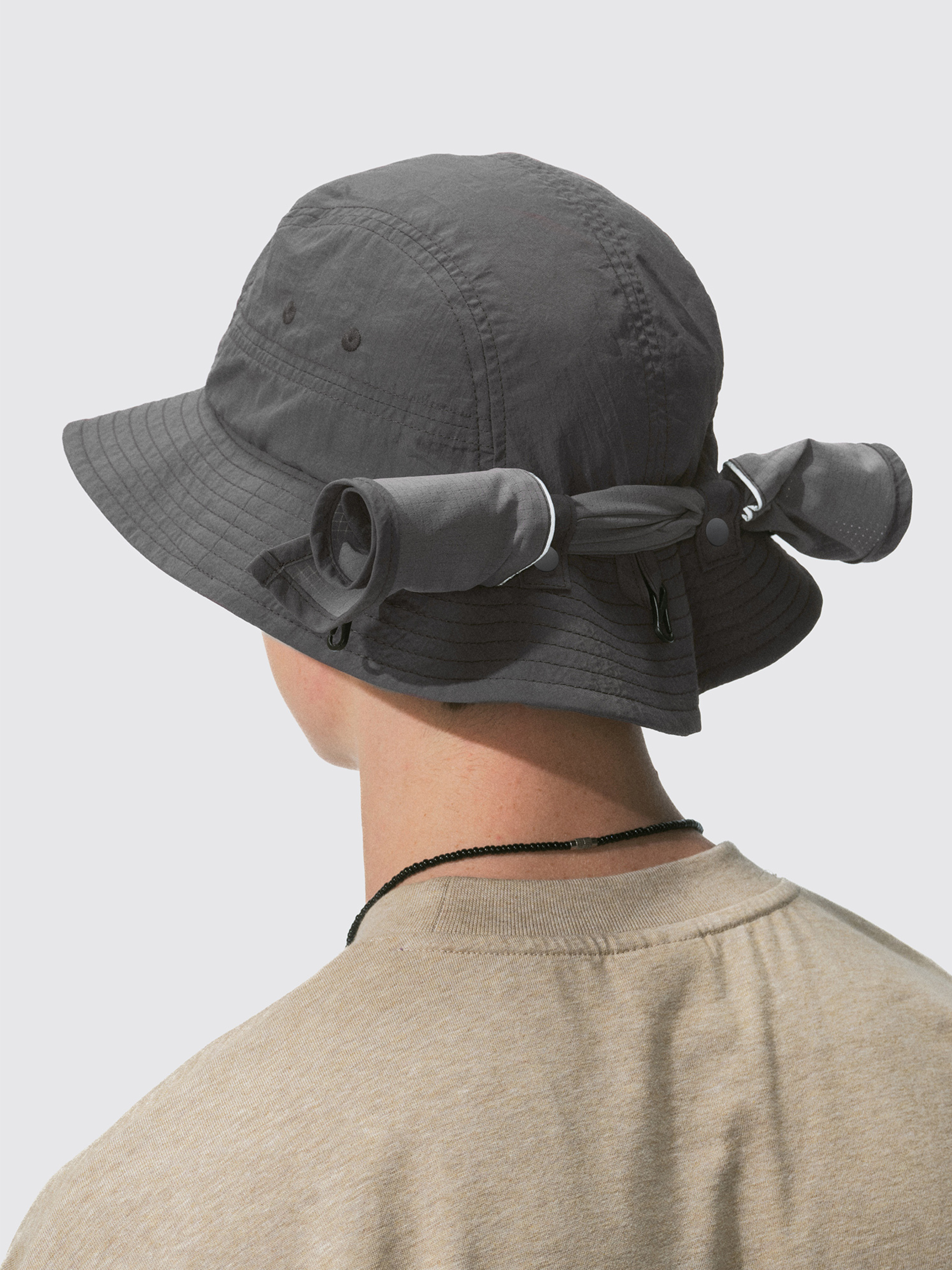 Driftclaw - UV Protection Detachable Neck Sun Flap Bucket Hat