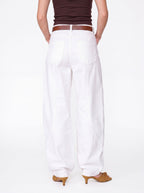 Dewpoint - Button Straight-Leg Wide Cargo Pants