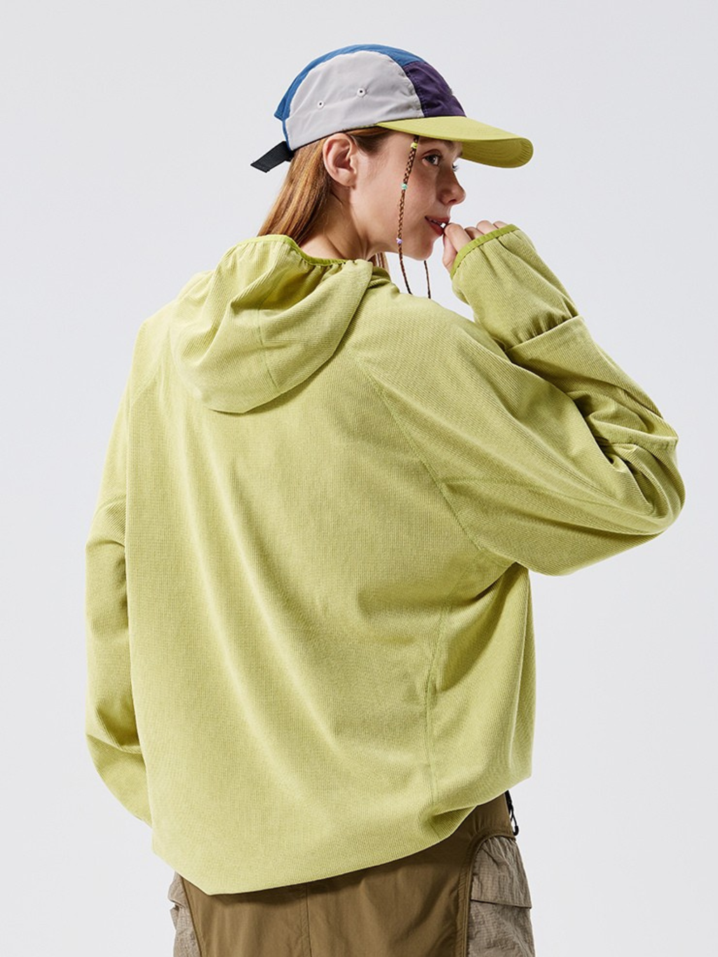 Crag - Moisture-Wicking High Neck Hoodie Base Layer