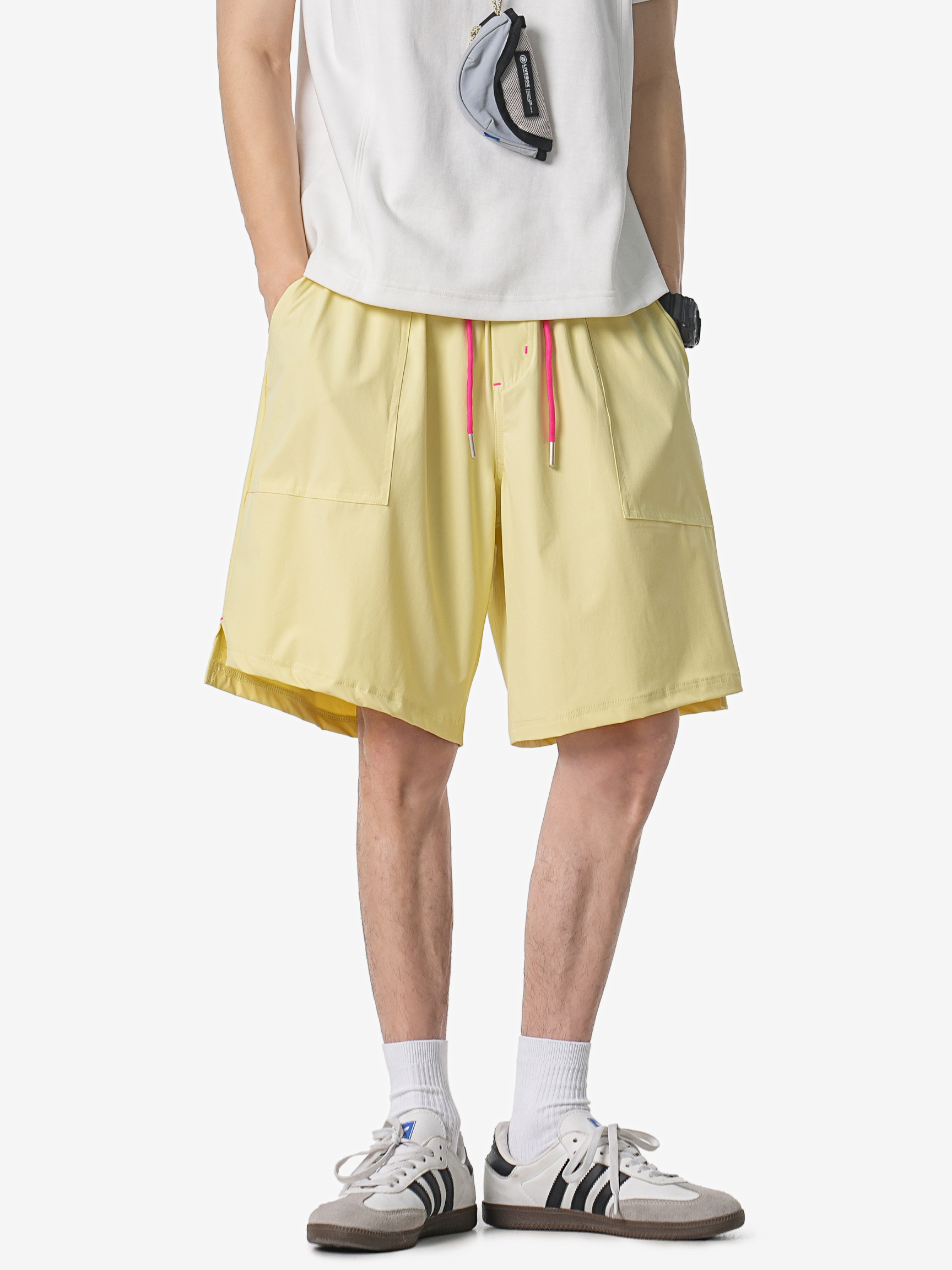 FrostShell - Unisex Cooling Breathable Wide-Leg Shorts