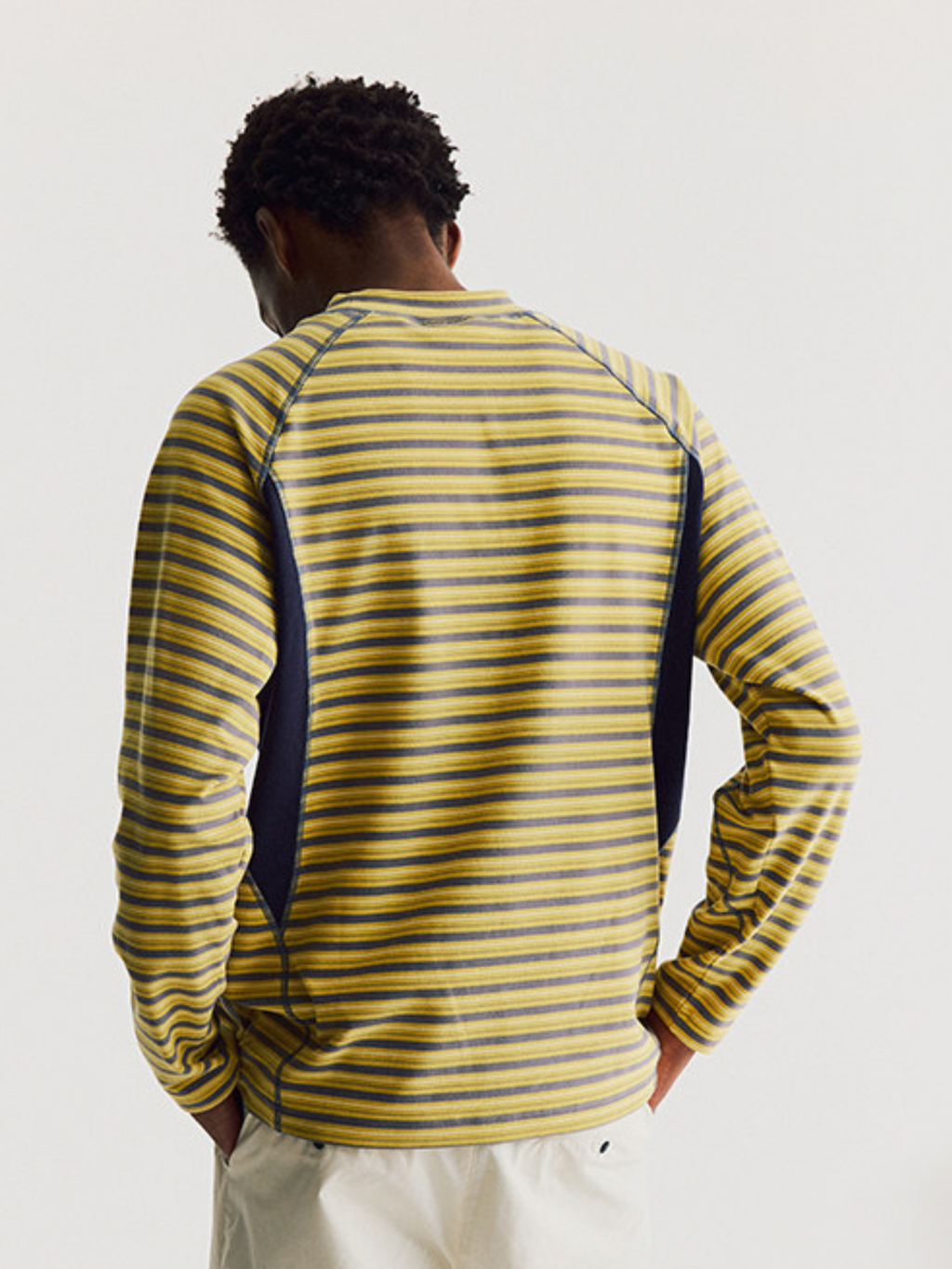 Hallowfall - Unisex Breathable Colorblock Striped Thermal Long Sleeve