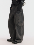 Breccia - Unisex Wrinkle-Resistant Utility Balloon Cargo Pants