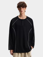 Roam - Men's Cooling & Quick-Dry Contrast Performance Long Sleeve