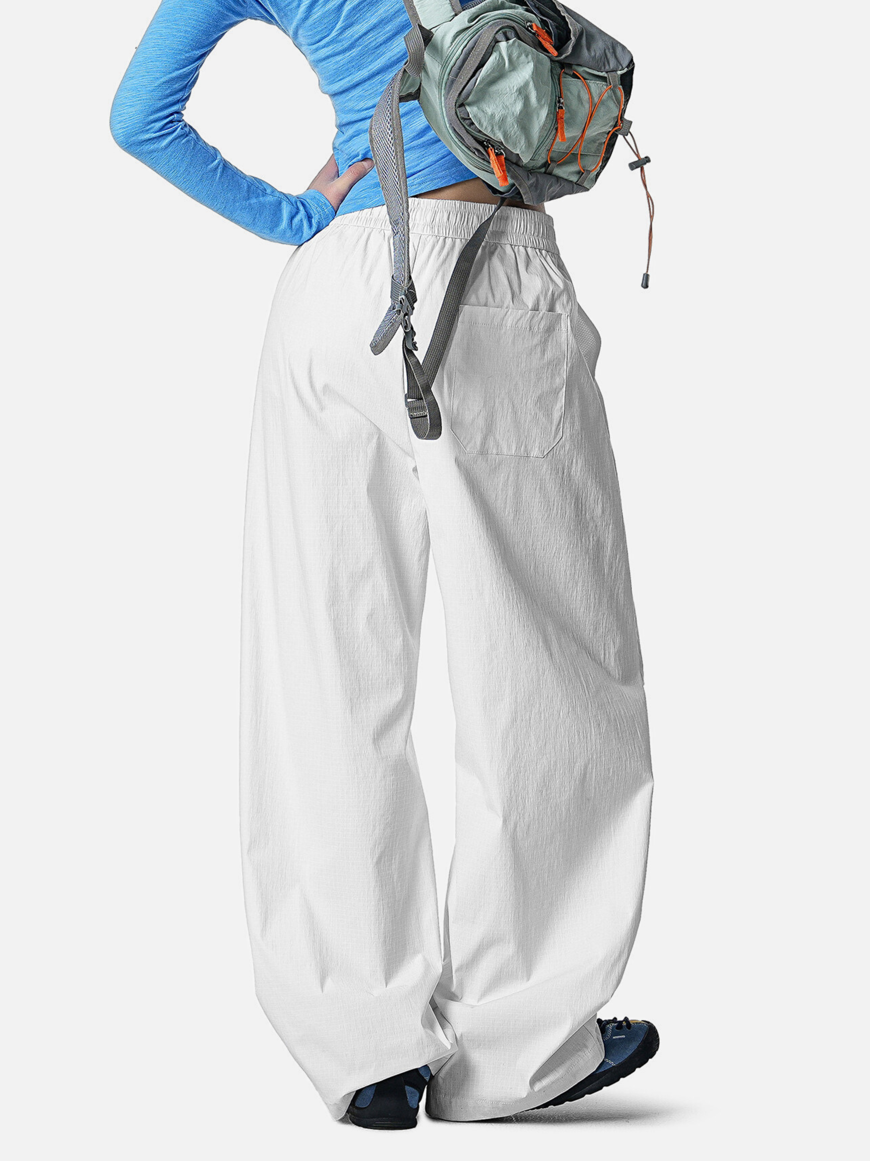Hawkpeak - Water-Repellent Lightweight Wide-Leg Paratrooper Pants