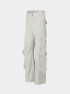 FoxDrop - Unisex Wide-Leg Paratrooper Pants