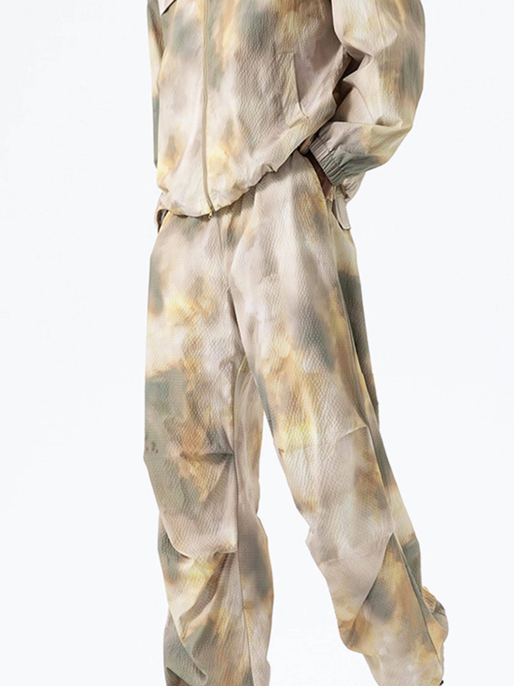 Crimp - Unisex Water-Repellent Tie-Dye Cargo Pants