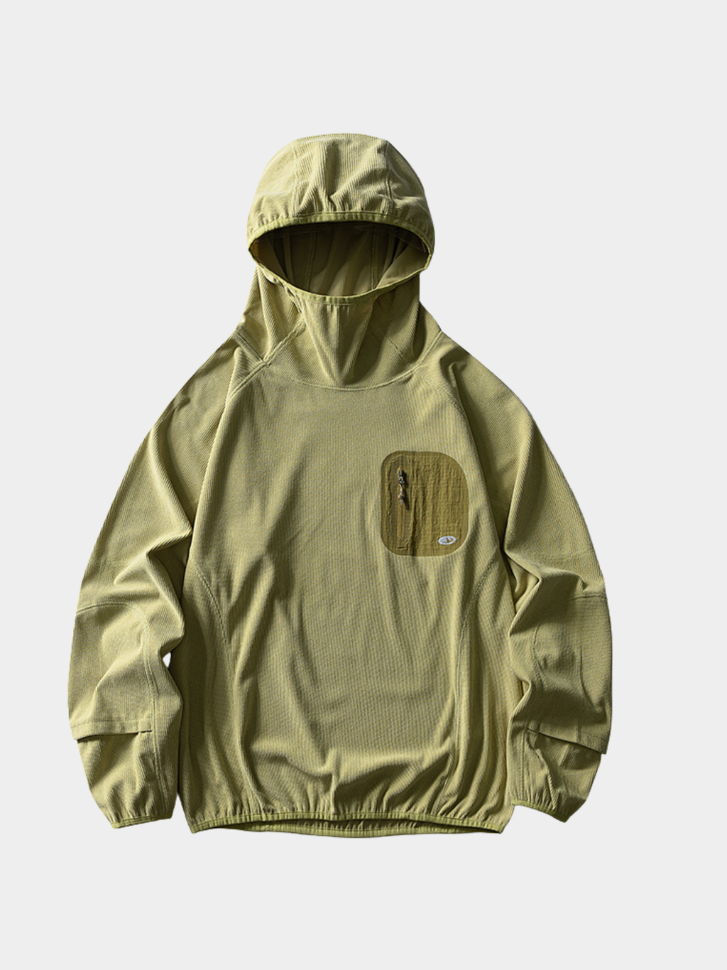 Crag - Moisture-Wicking High Neck Hoodie Base Layer