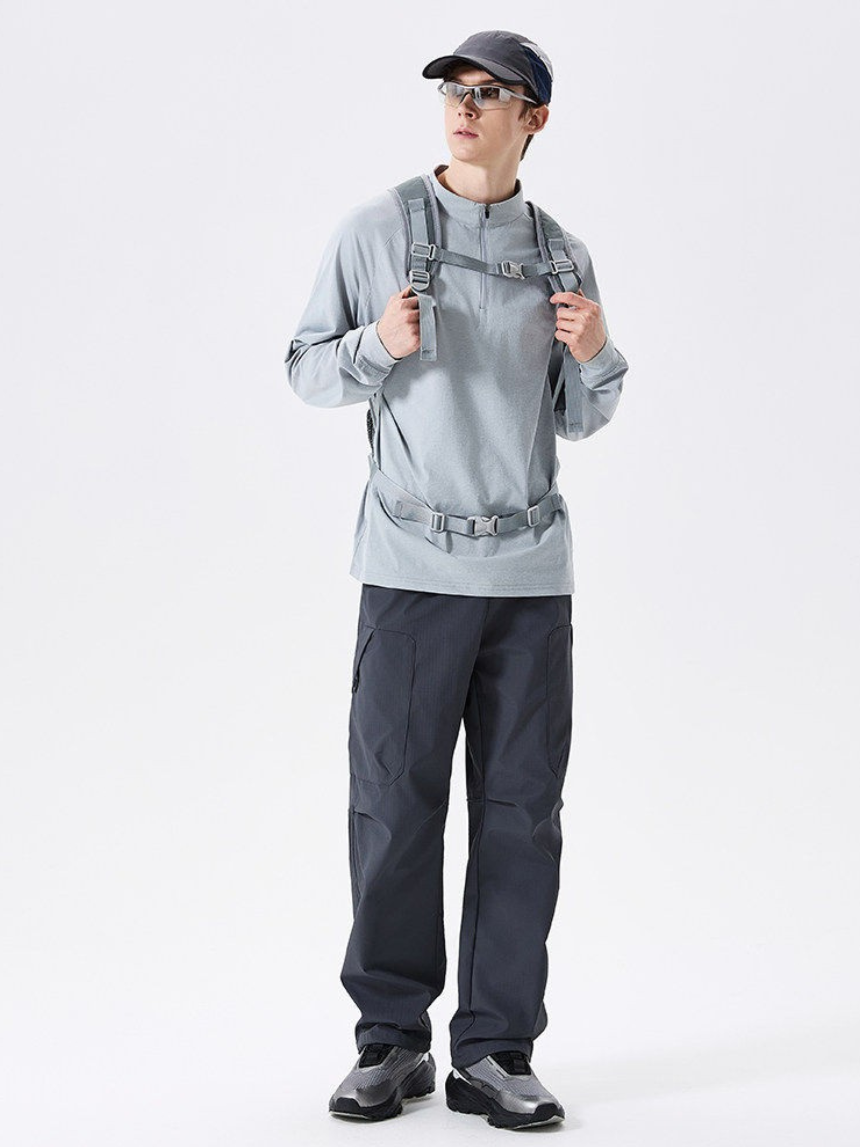 Eldritch - Unisex Water-Repellent Windproof Fleece-Lined Hiking Shell Pants