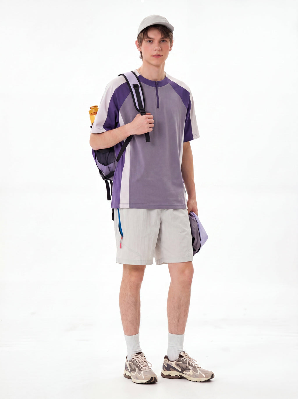 Rivulet - Men's Water-Repellent Mesh Panel Lightweight Shorts