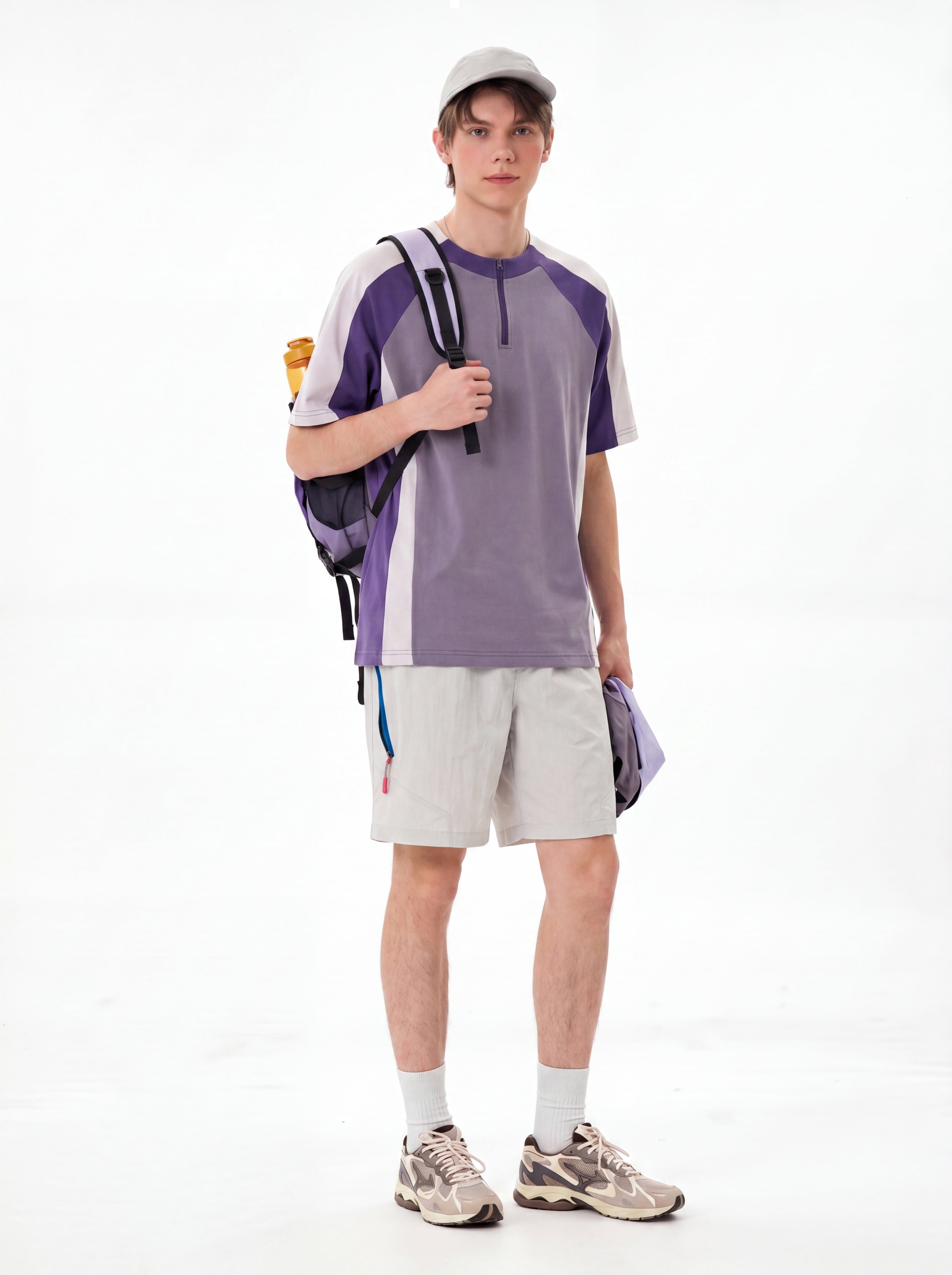 Rivulet - Men's Water-Repellent Mesh Panel Lightweight Shorts